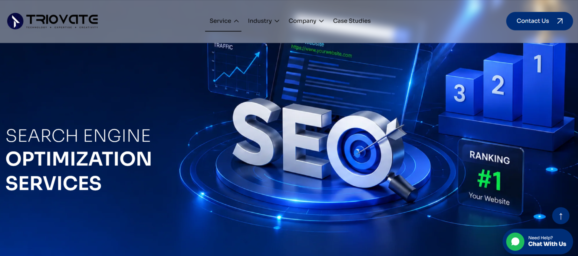 Triovate is a top SEO agency in Ahmedabad.