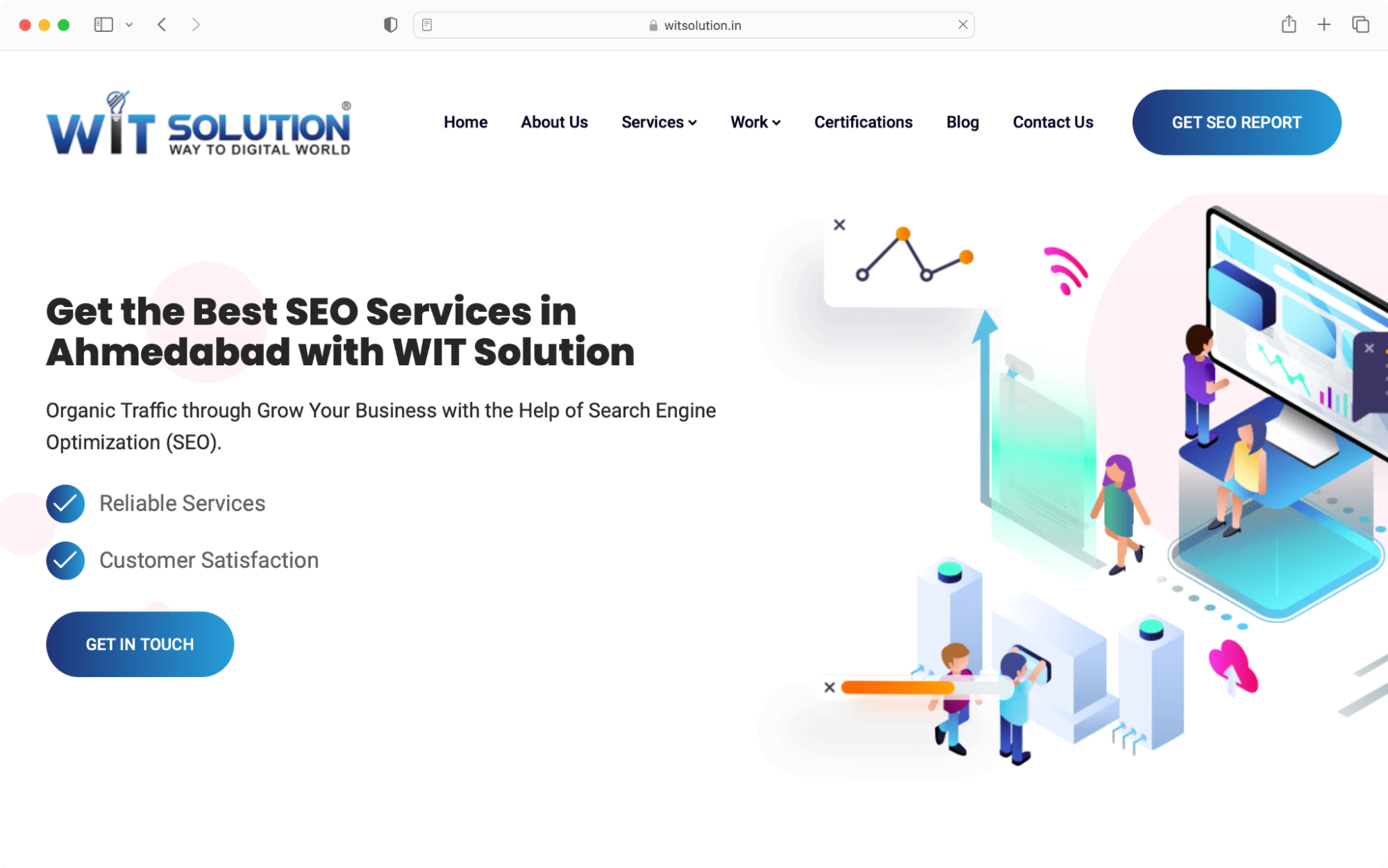 Wit Solution is one of the top 10 SEO companies in Ahmedabad.