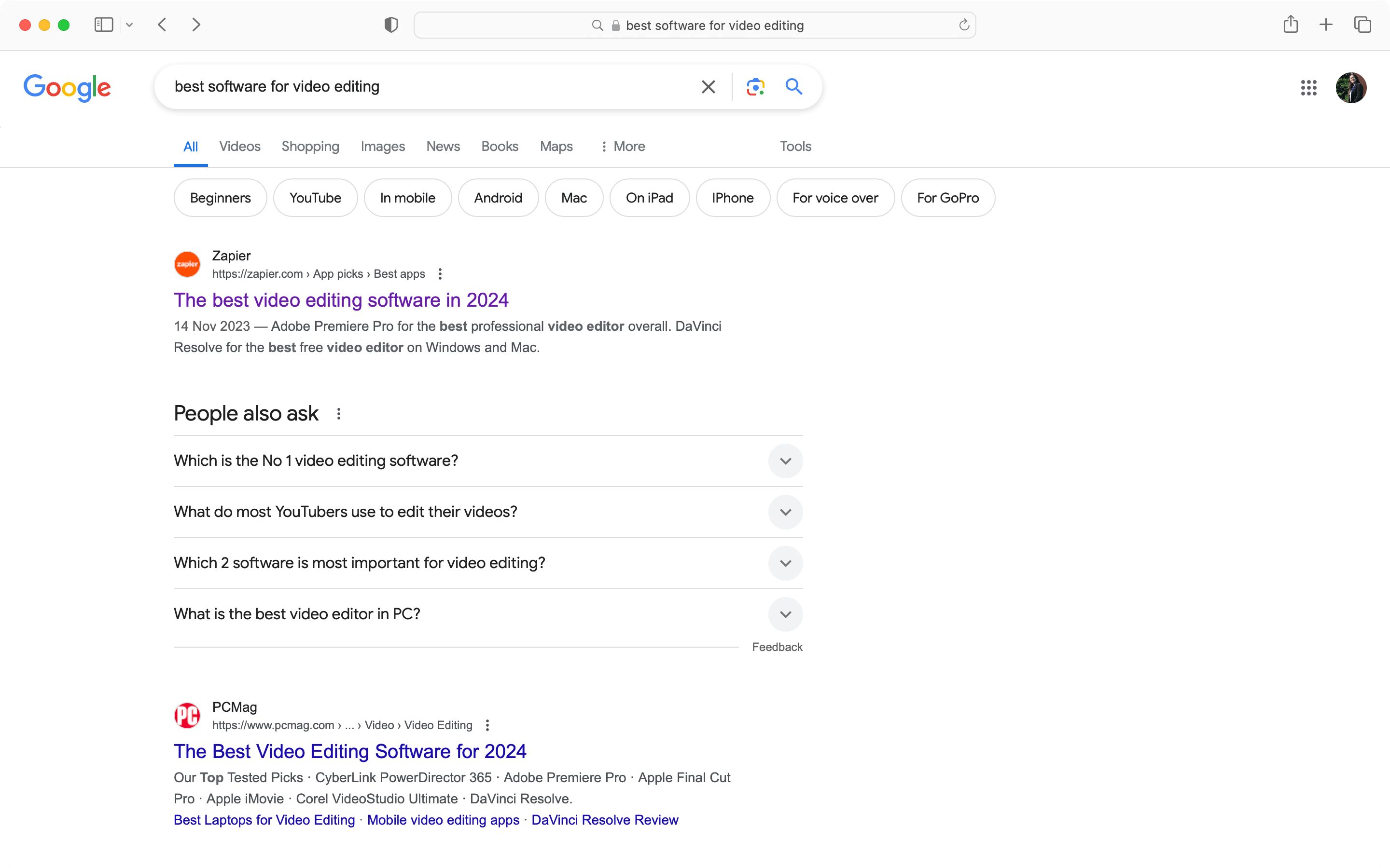 Zapier’s SEO content is ranking because keywords have been incorporated in it.