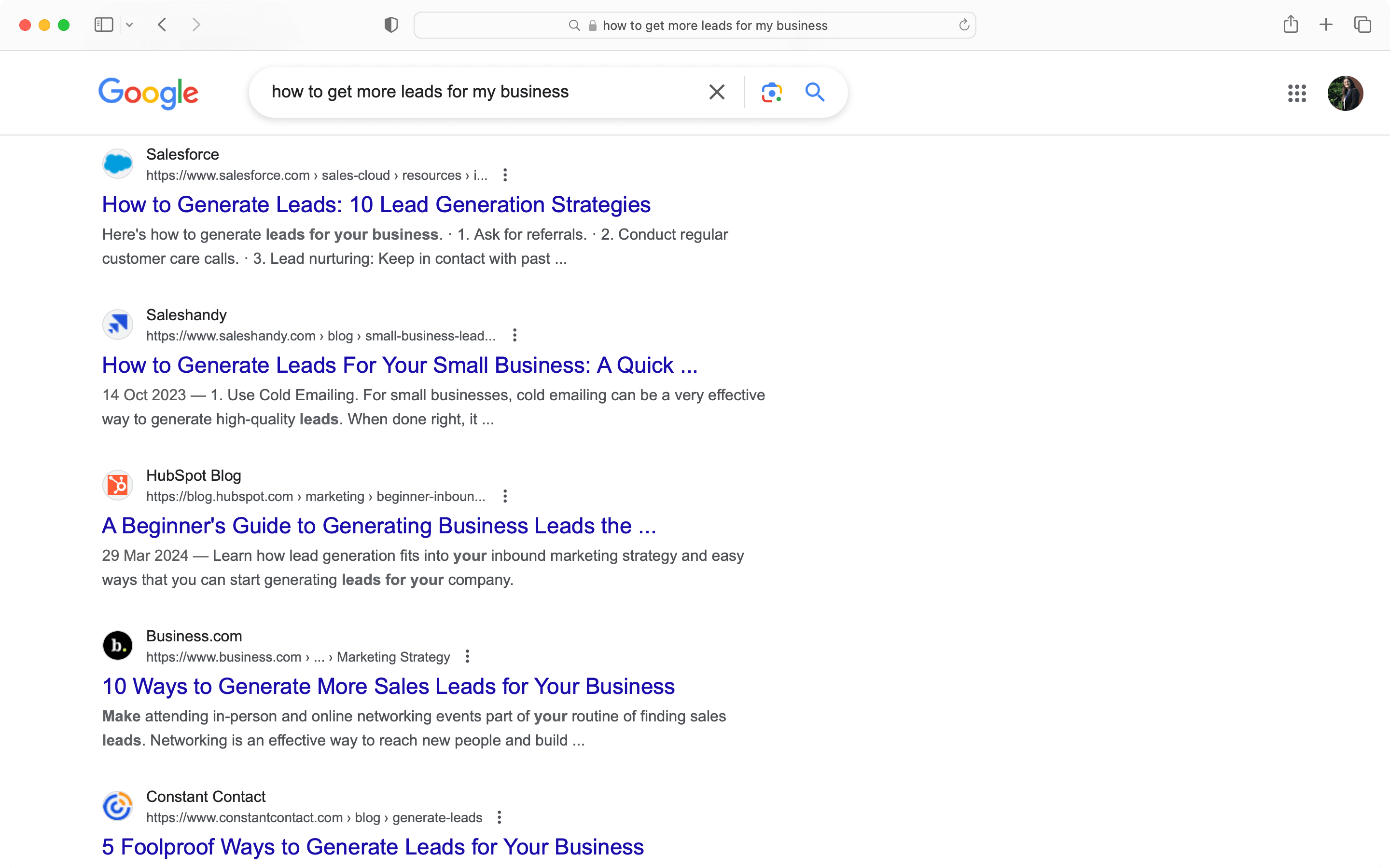 Example of how-to and guides types of content for SEO.