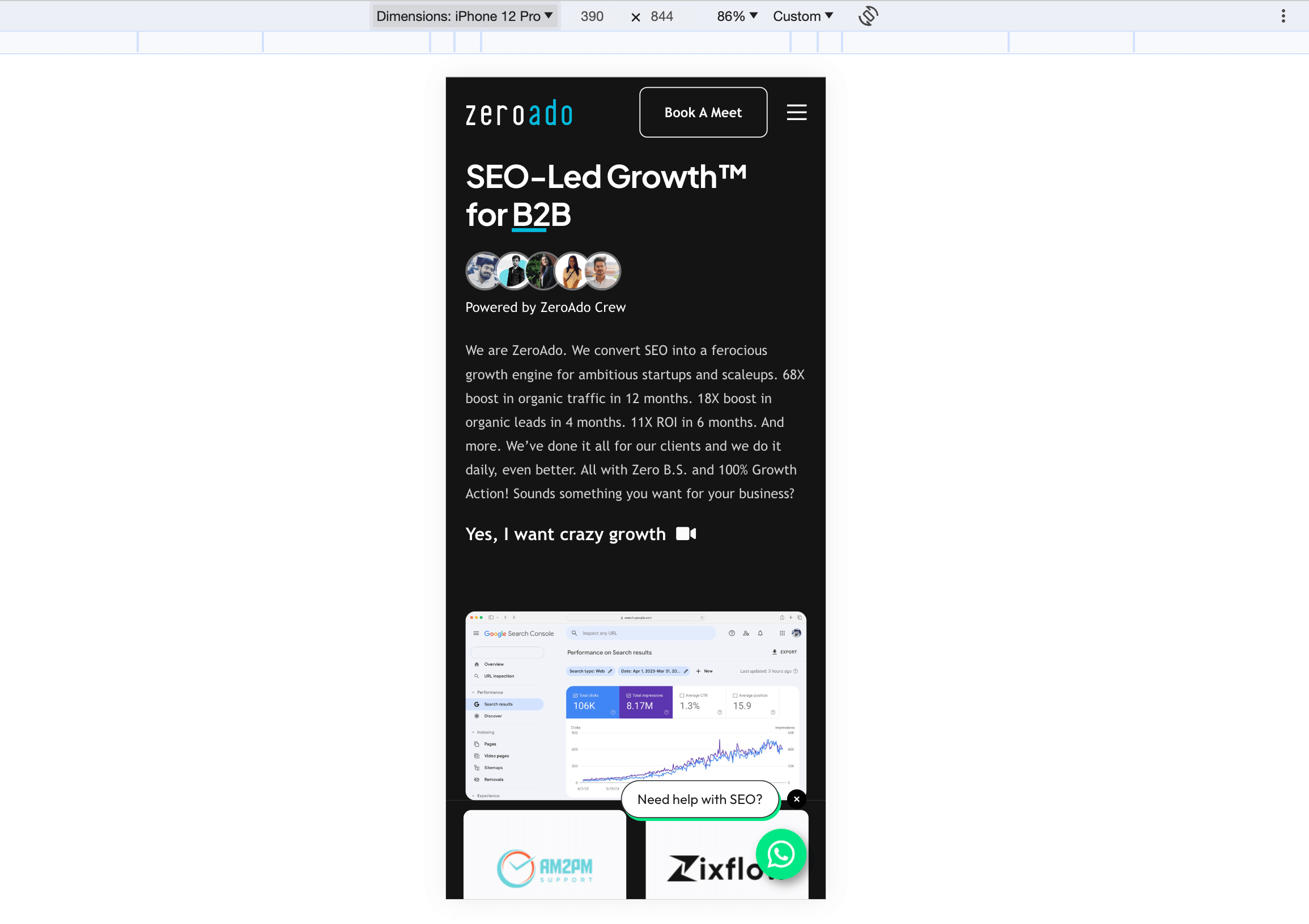 Mobile SEO combined with other types of SEO helps your business rank better.