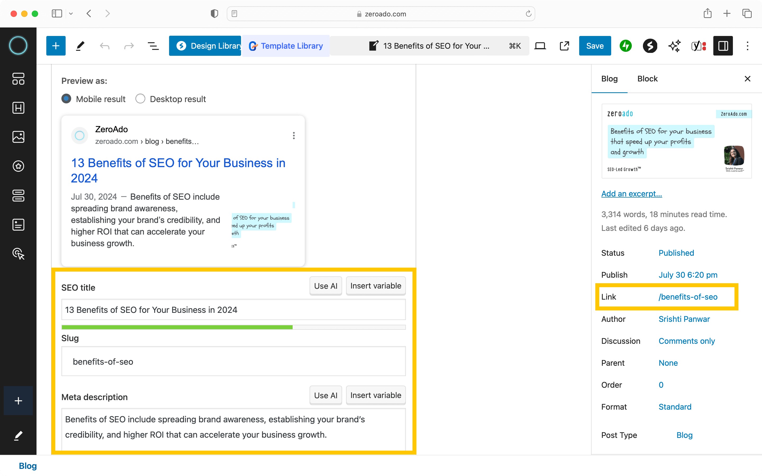 On-page SEO is one of the types of SEO that helps your business.