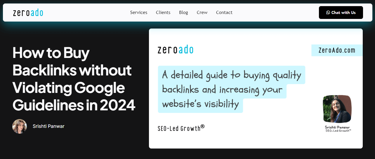 Creating valuable content is one of the best white hat link building strategies.