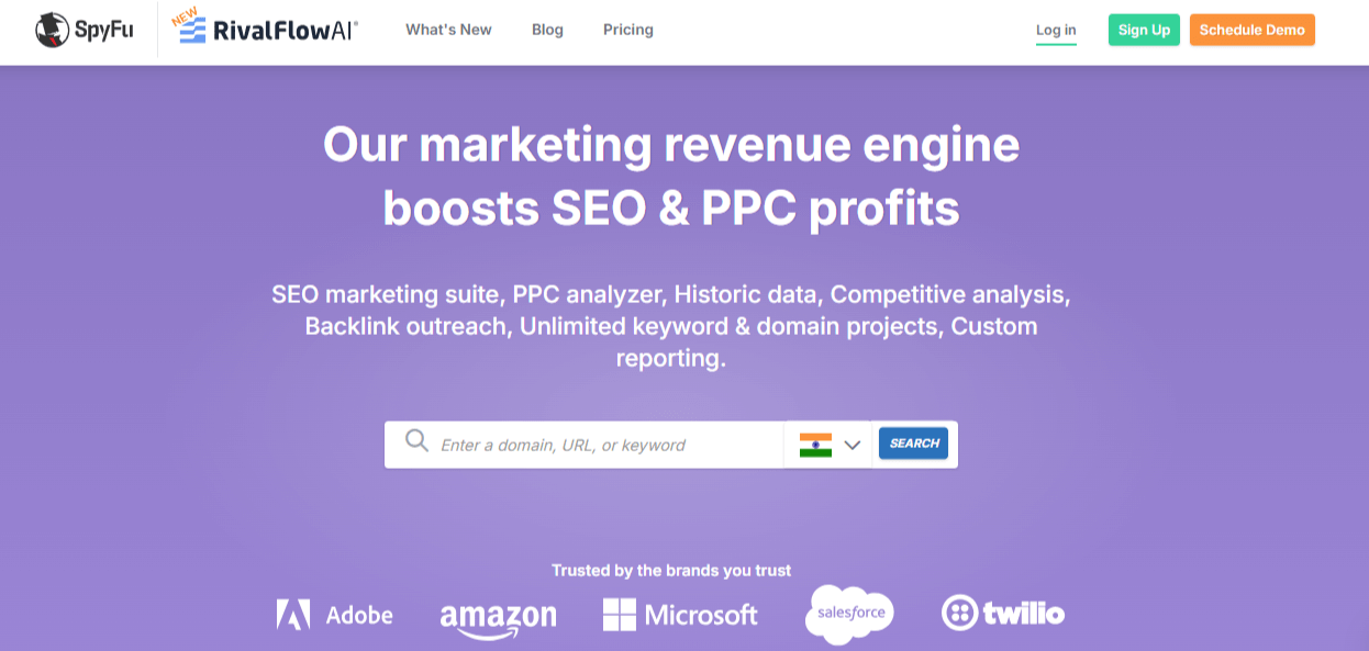 Semrush is one of the most popular SEO tools for B2B.