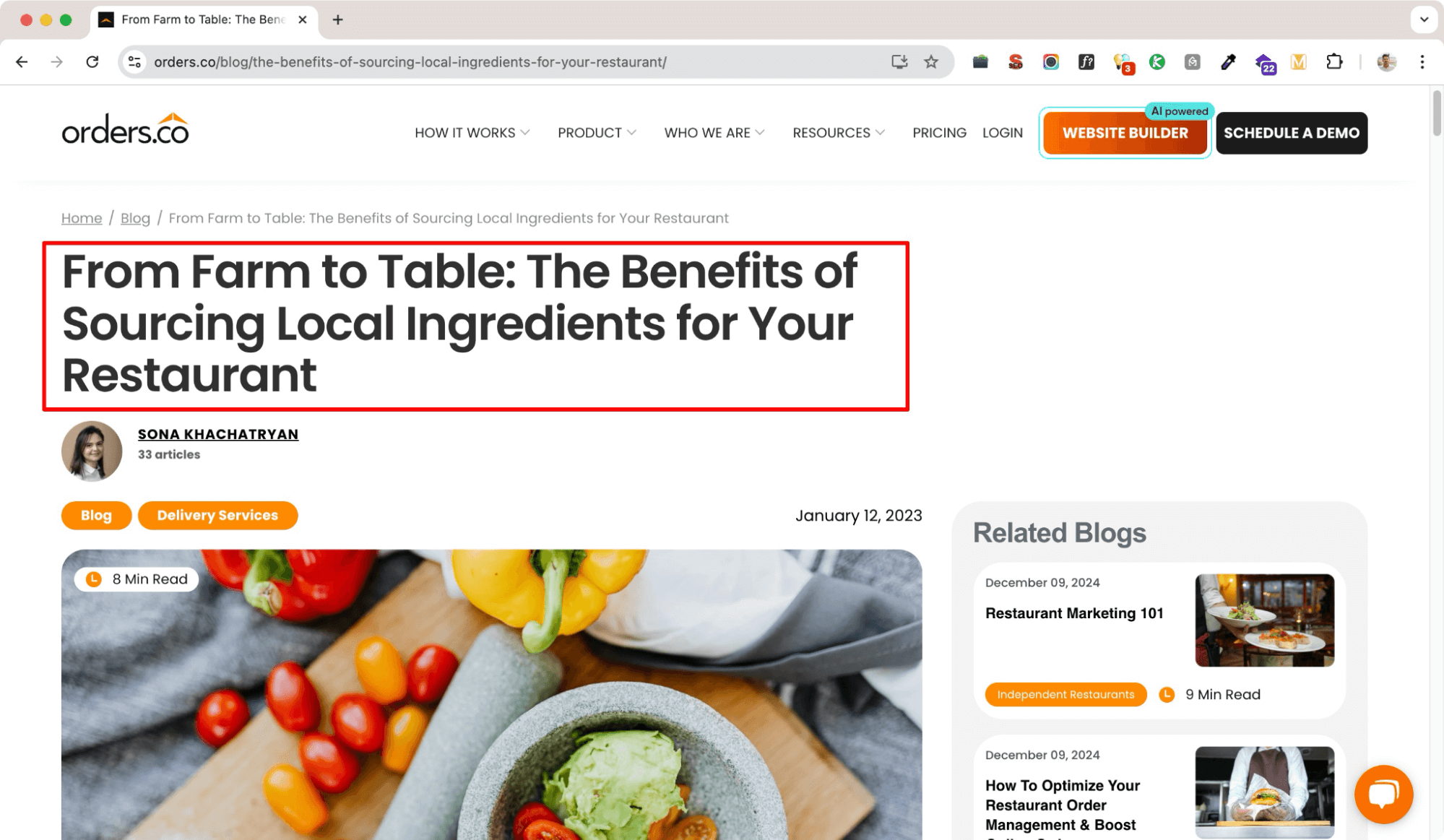 Create content that is relevant to your local audience.