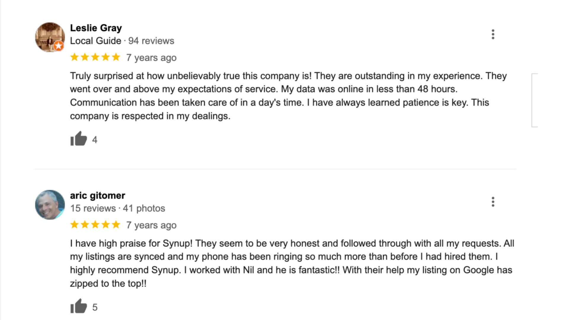 Getting reviews from customers can give a boost to your off-page SEO strategy.