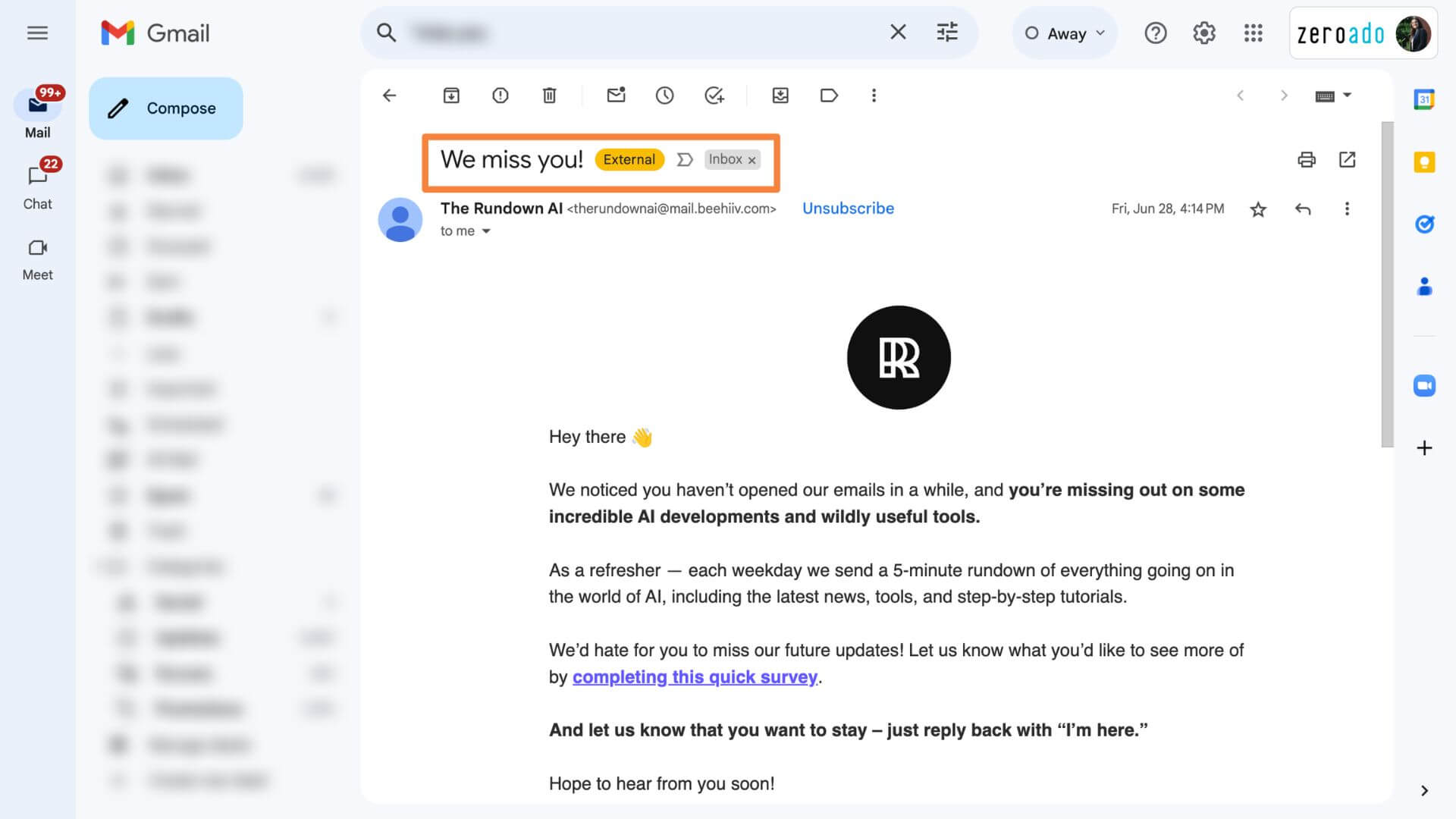 The rundown AI is using customer retention as a SaaS growth strategy. 