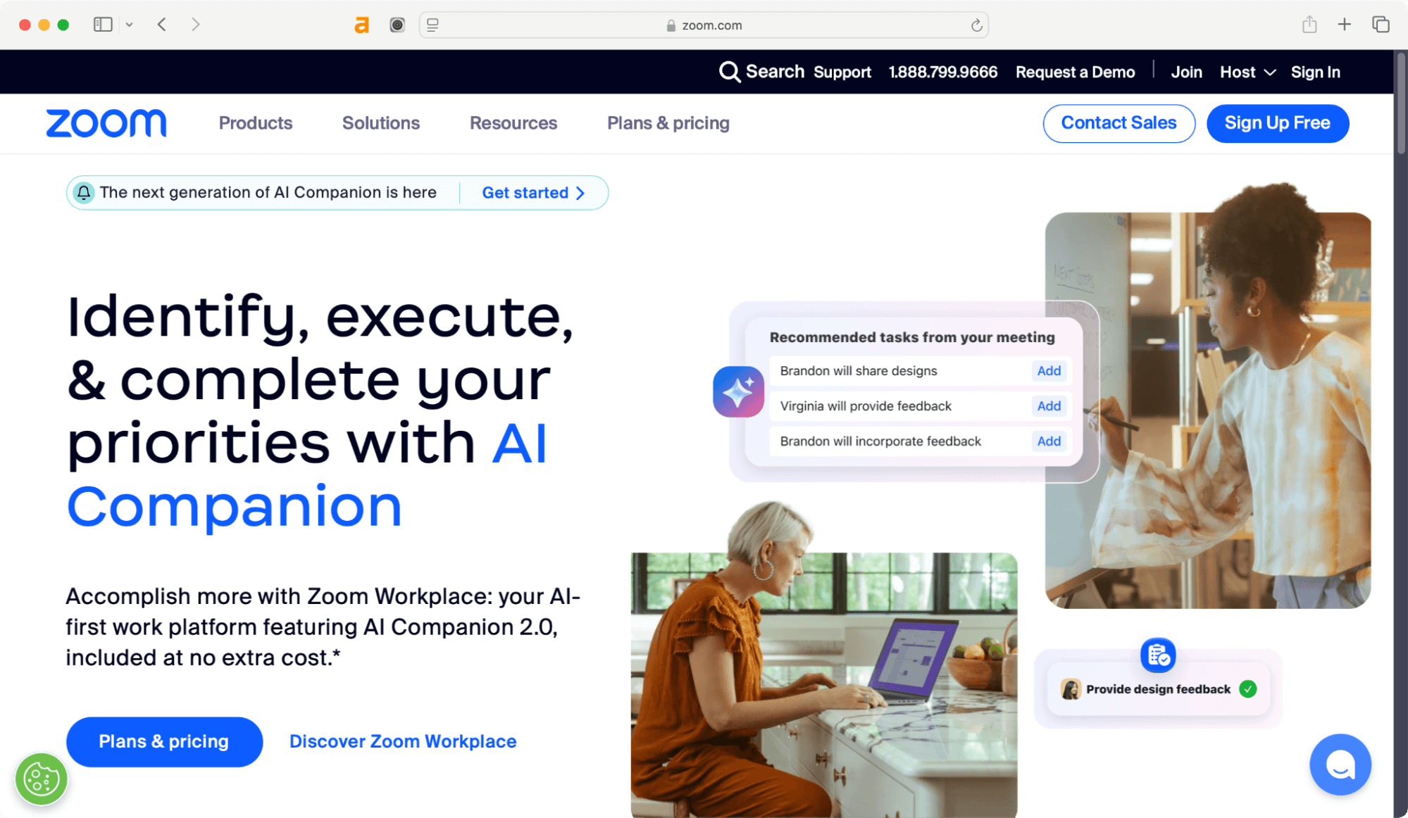 Zoom - SaaS marketing funnel.