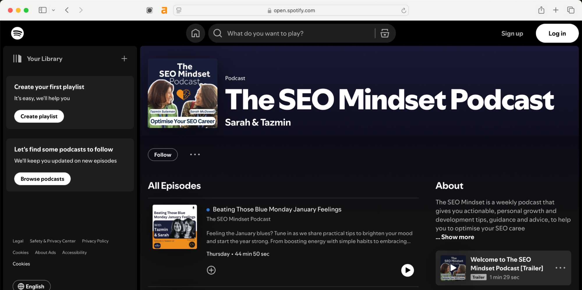 The SEO Mindset is a SEO podcast.