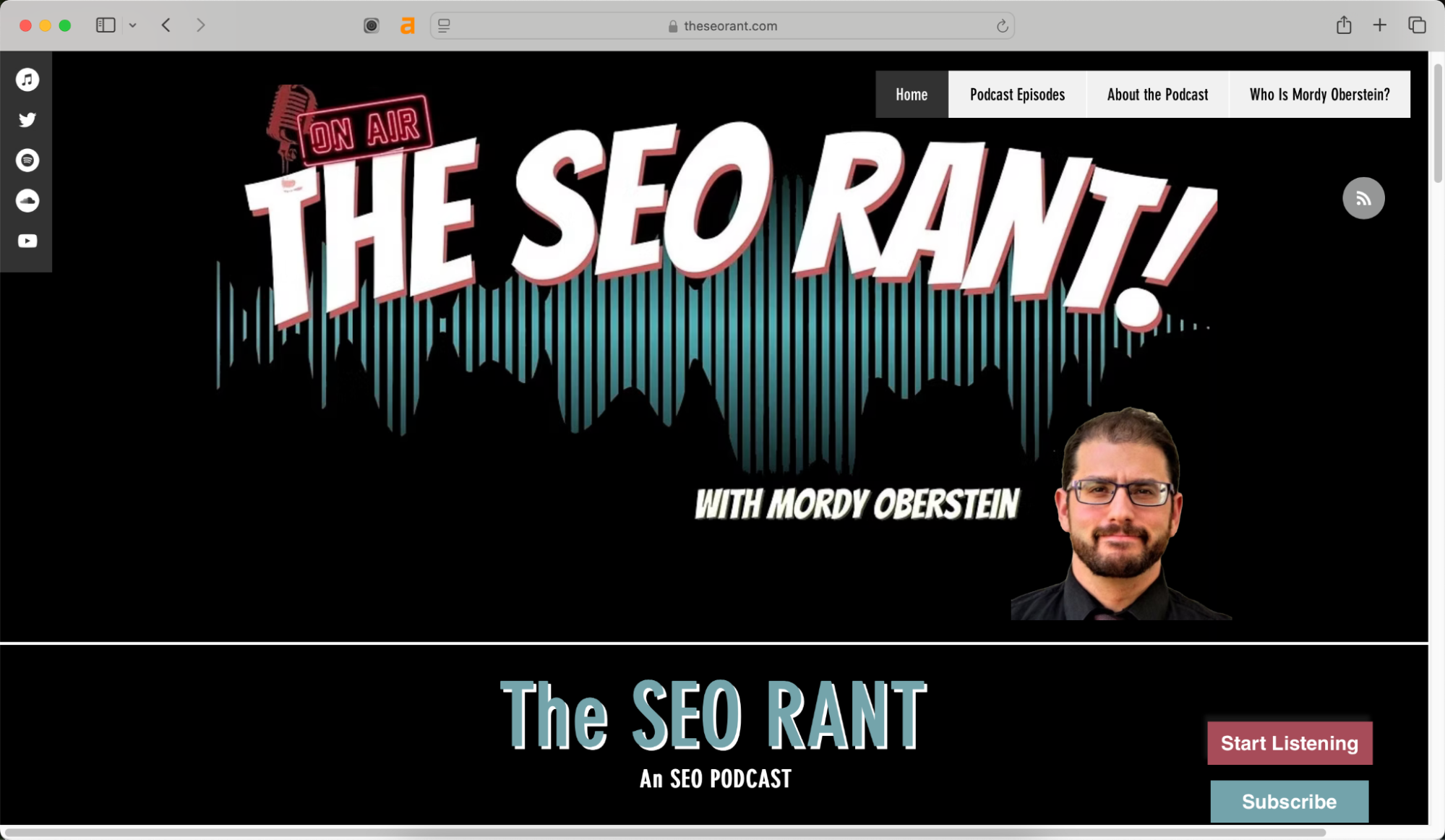 The SEO Rant is a top SEO podcast.