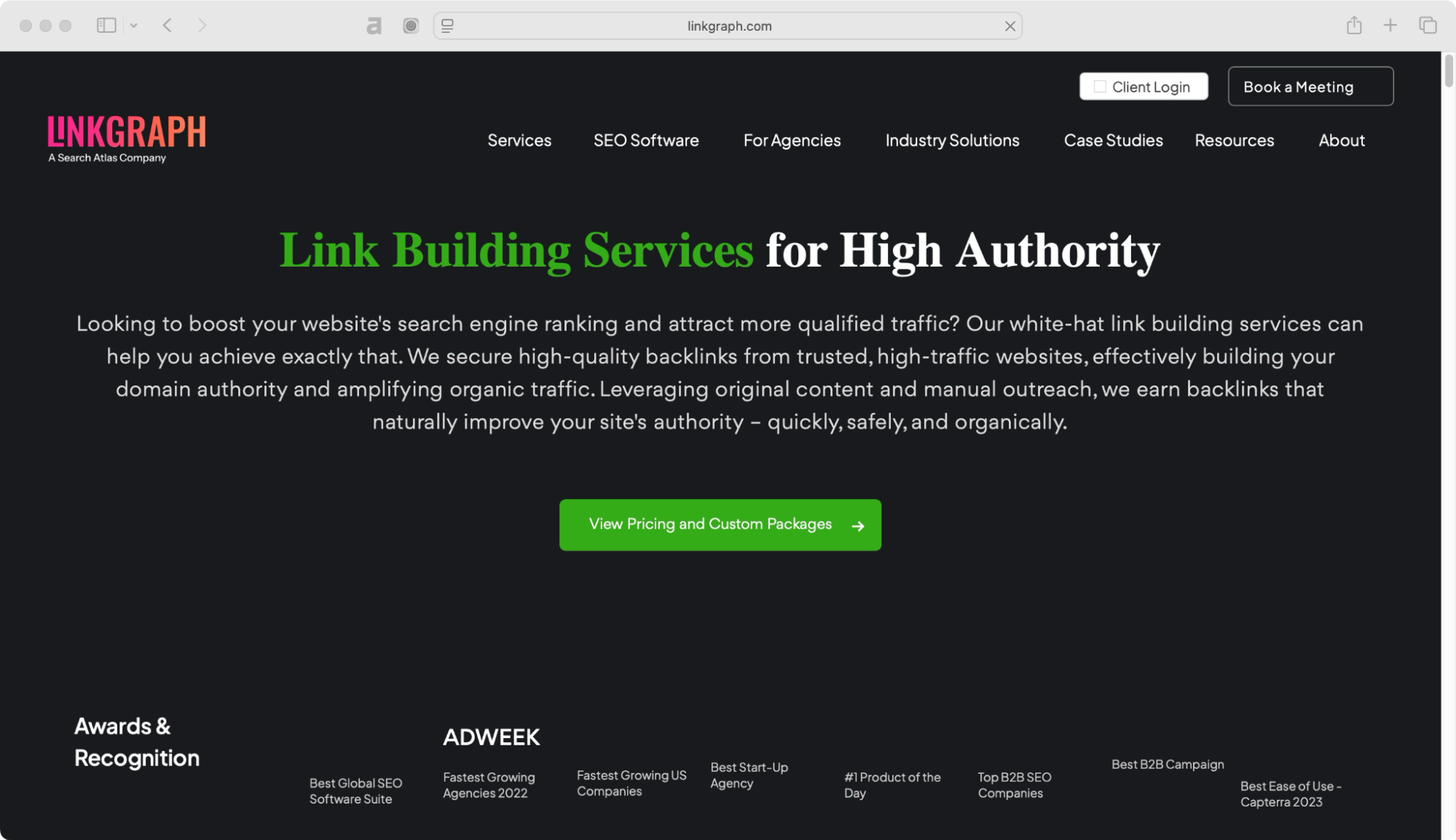 Linkgraph is one of the best link building services providers.