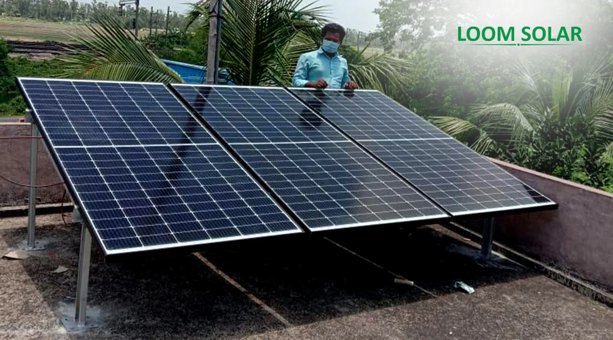 Loom Solar is a rising startup from Faridabad.