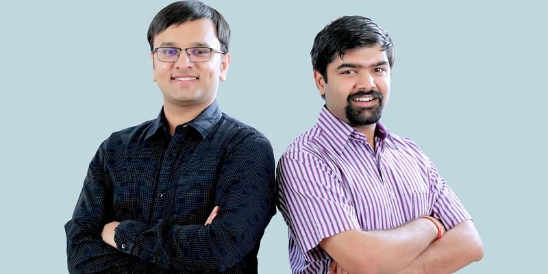 Nikhil Gupta and Aniket Bajpai from LimeChat are businessmen from Faridabad.