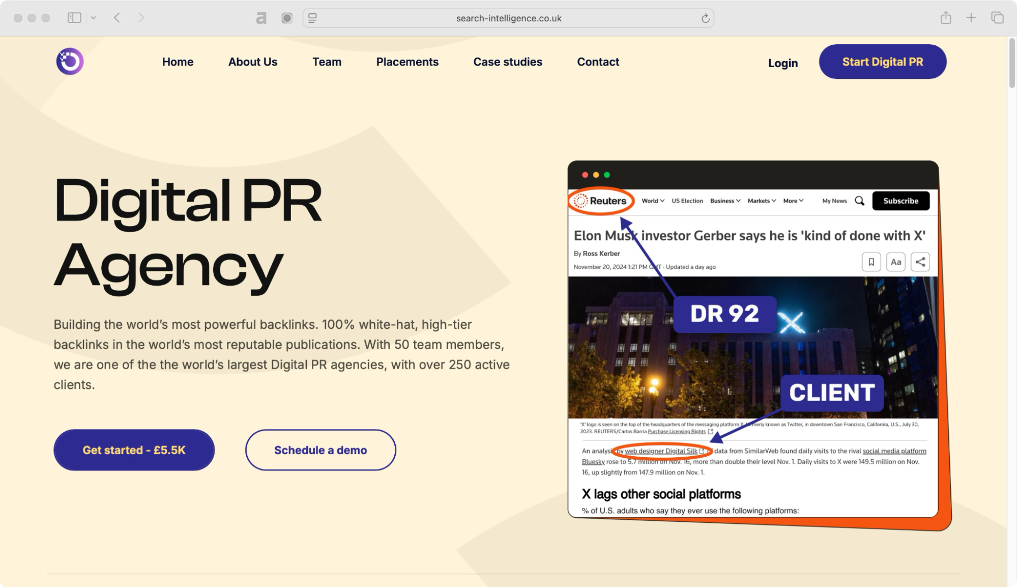 Search Intelligence is a trusted link building company specializing in digital PR and high-quality backlinks.