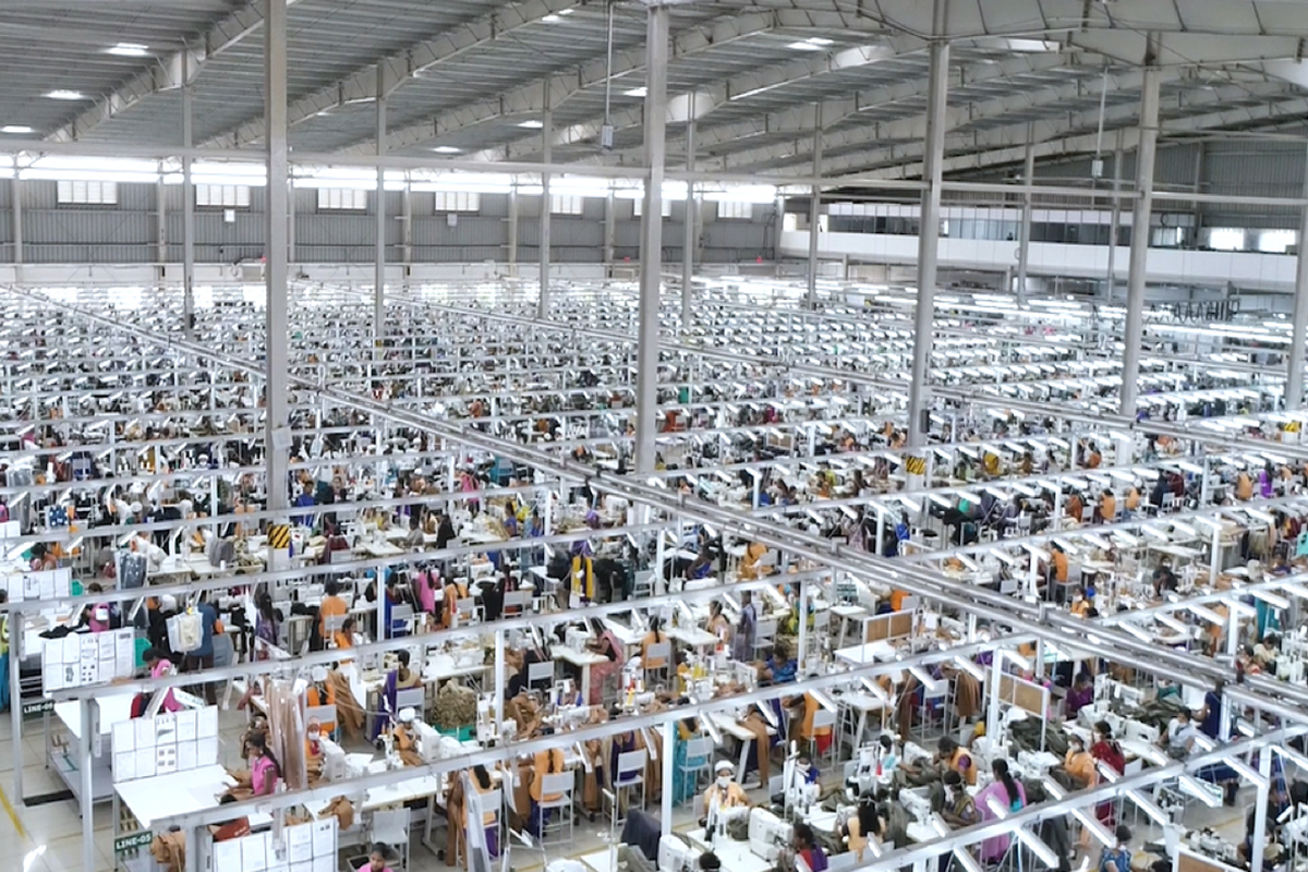 Shahi Exports manufacturing unit in Faridabad 1.