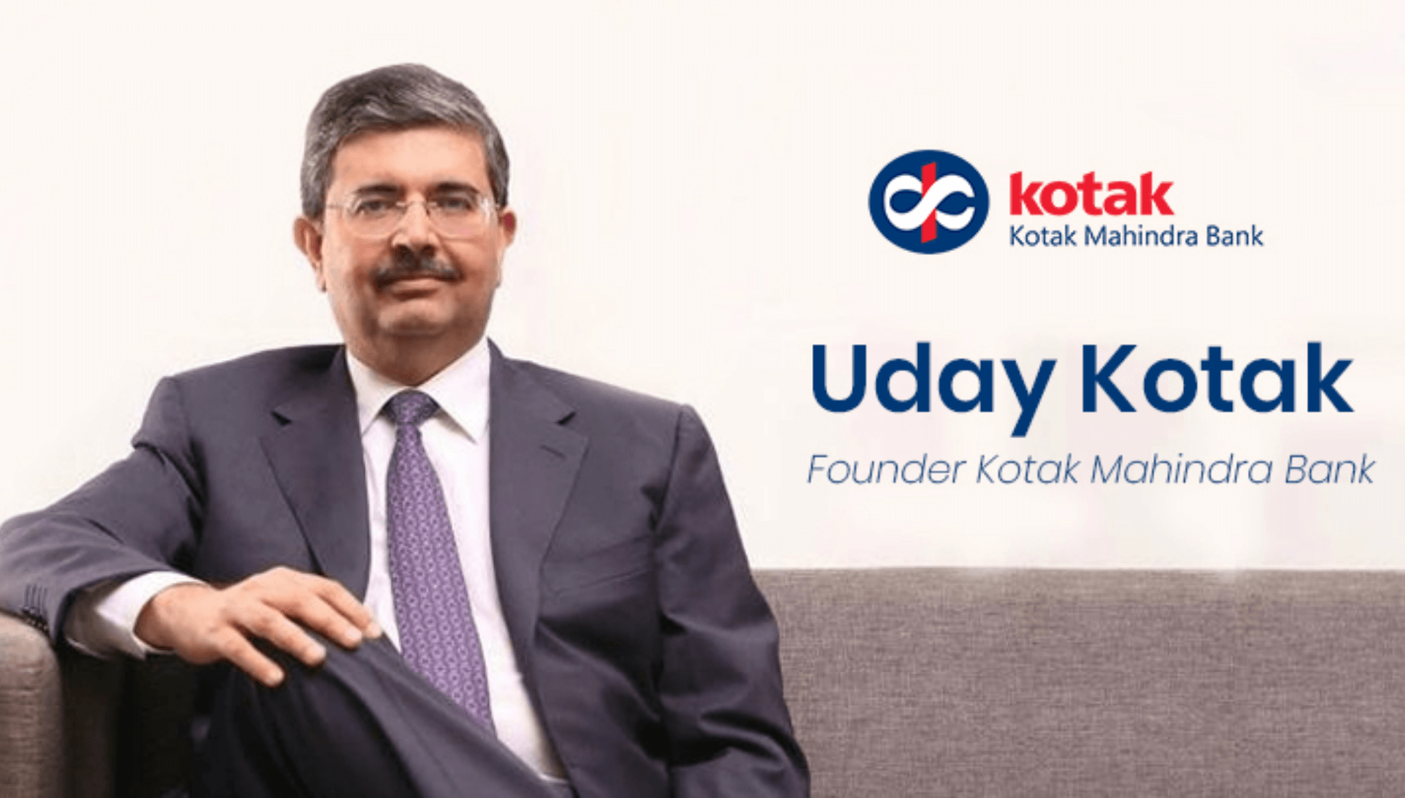 Uday Kotak, founder and director of Kotak Mahindra Bank in India.
