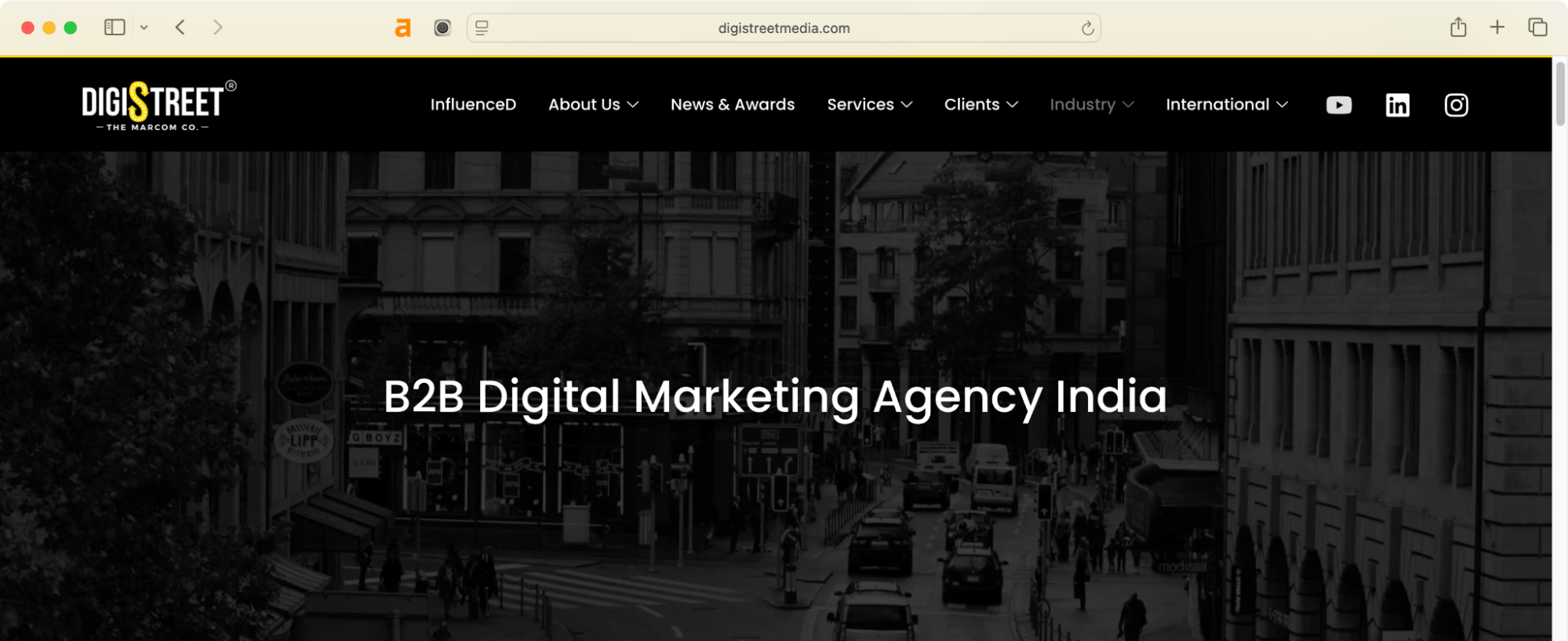 DigiStreet is a B2B digital marketing agency in India.