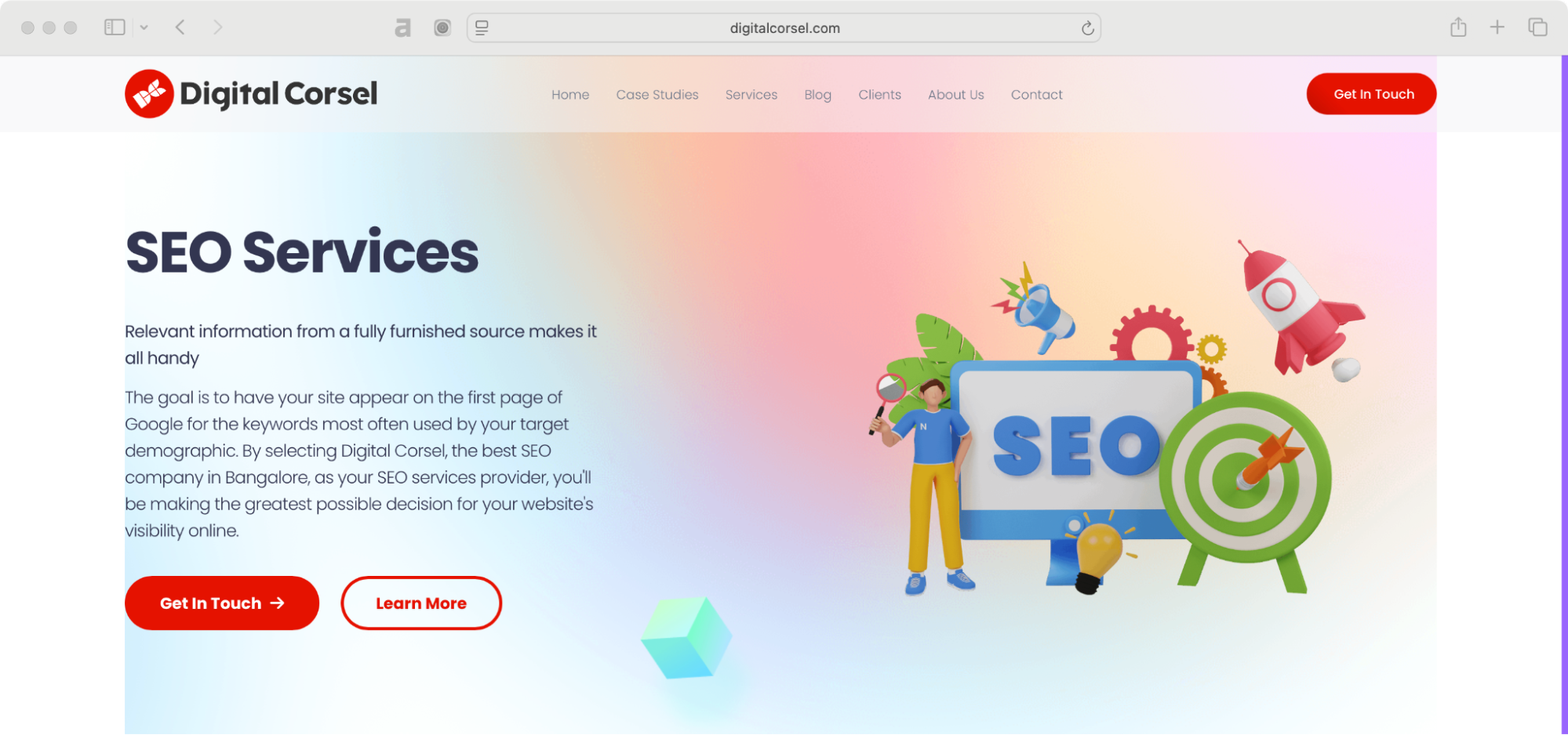 Digital Corsel is one of the top SEO agencies in Bangalore.