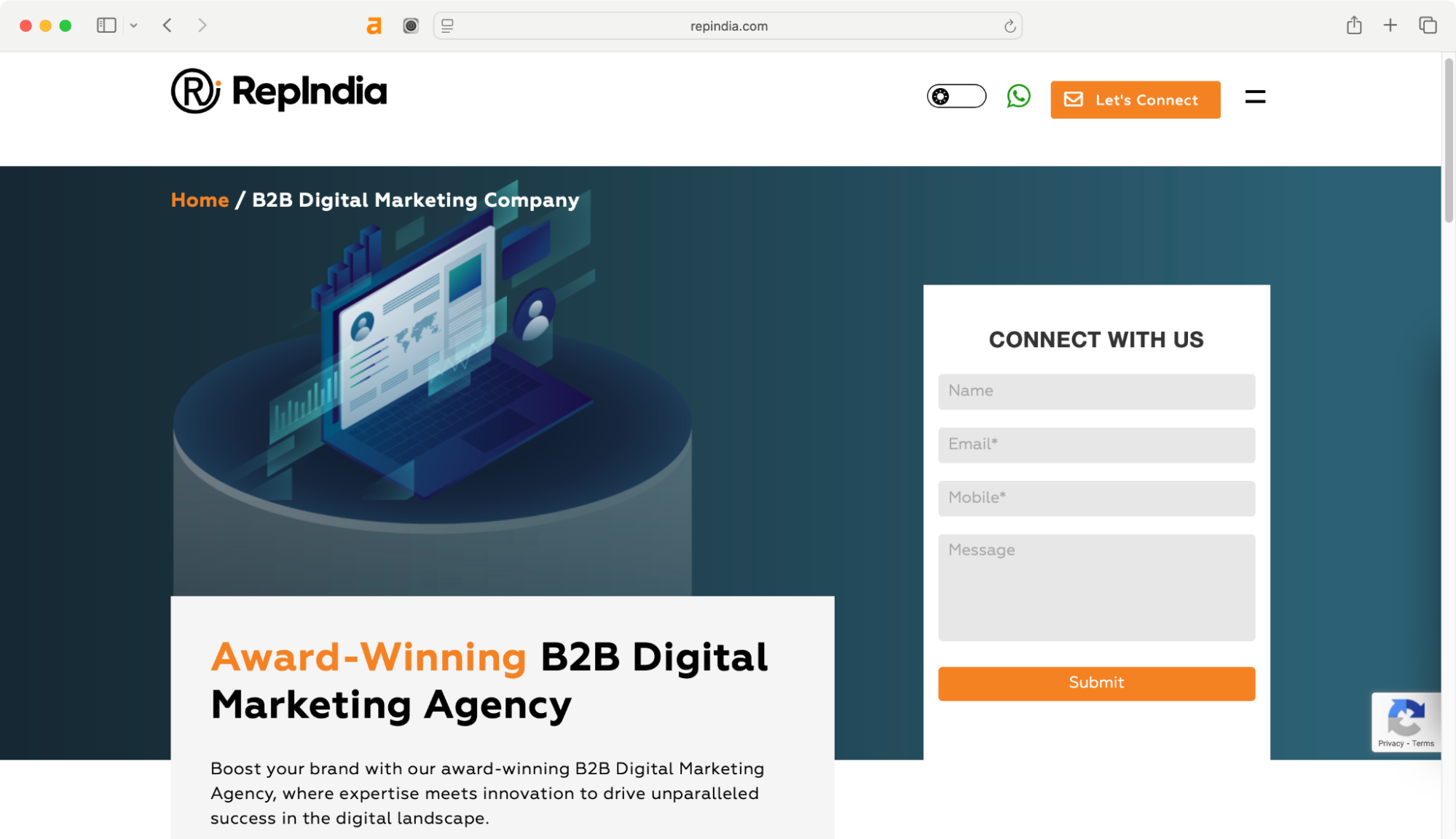 RepIndia delivers marketing strategies, brand growth, and creative digital solutions.