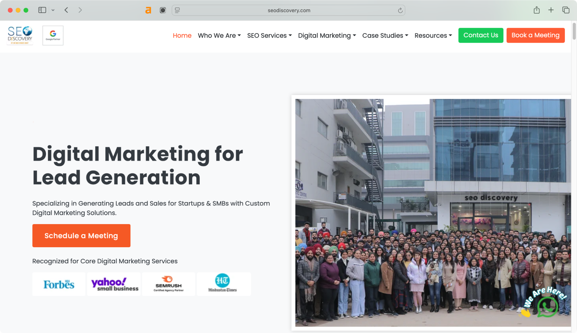 SEO Discovery is one of the B2B SEO companies in India. 