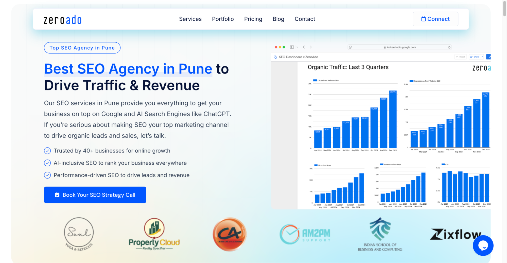 ZeroAdo is one of the best SEO companies in Pune, offering AI-powered and result-driven SEO strategies.