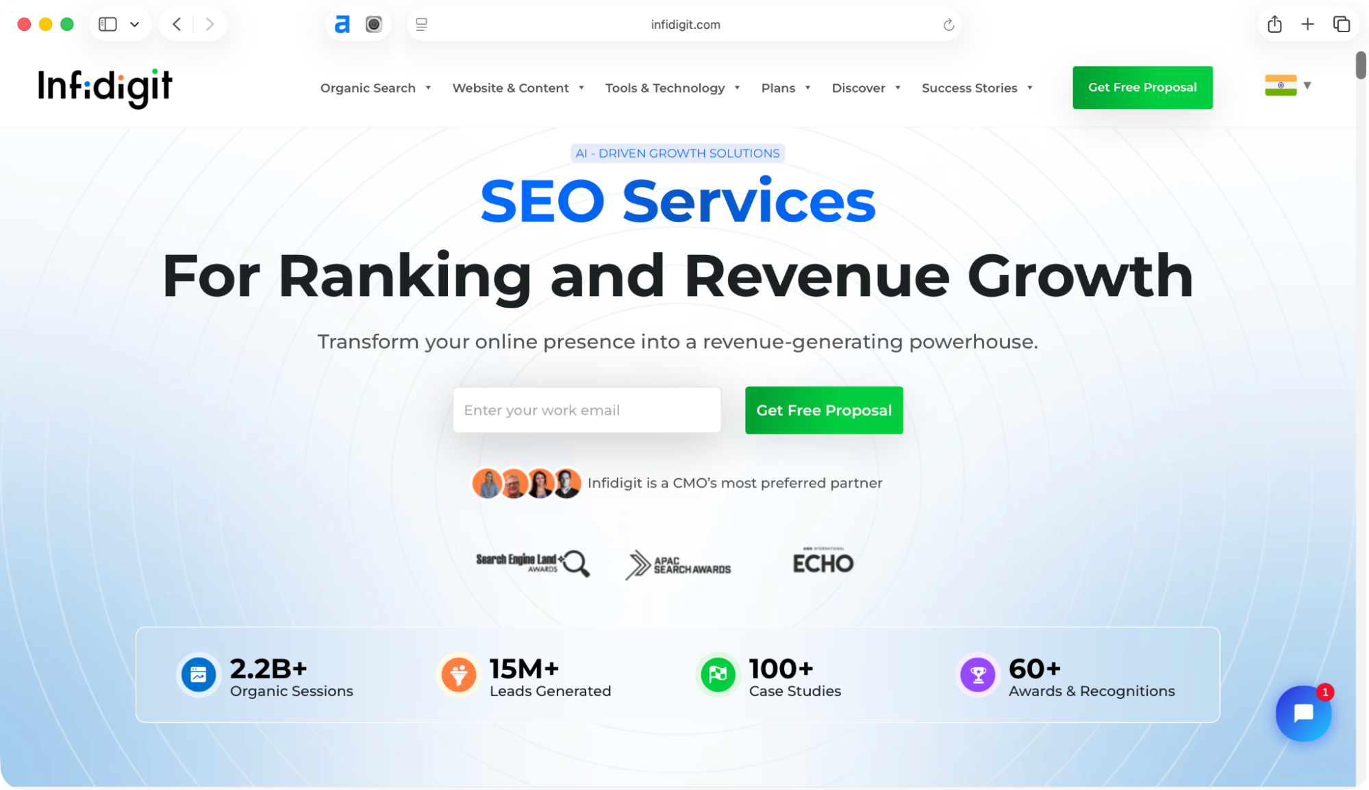 Infidigit is one of the SEO firms in Mumbai.