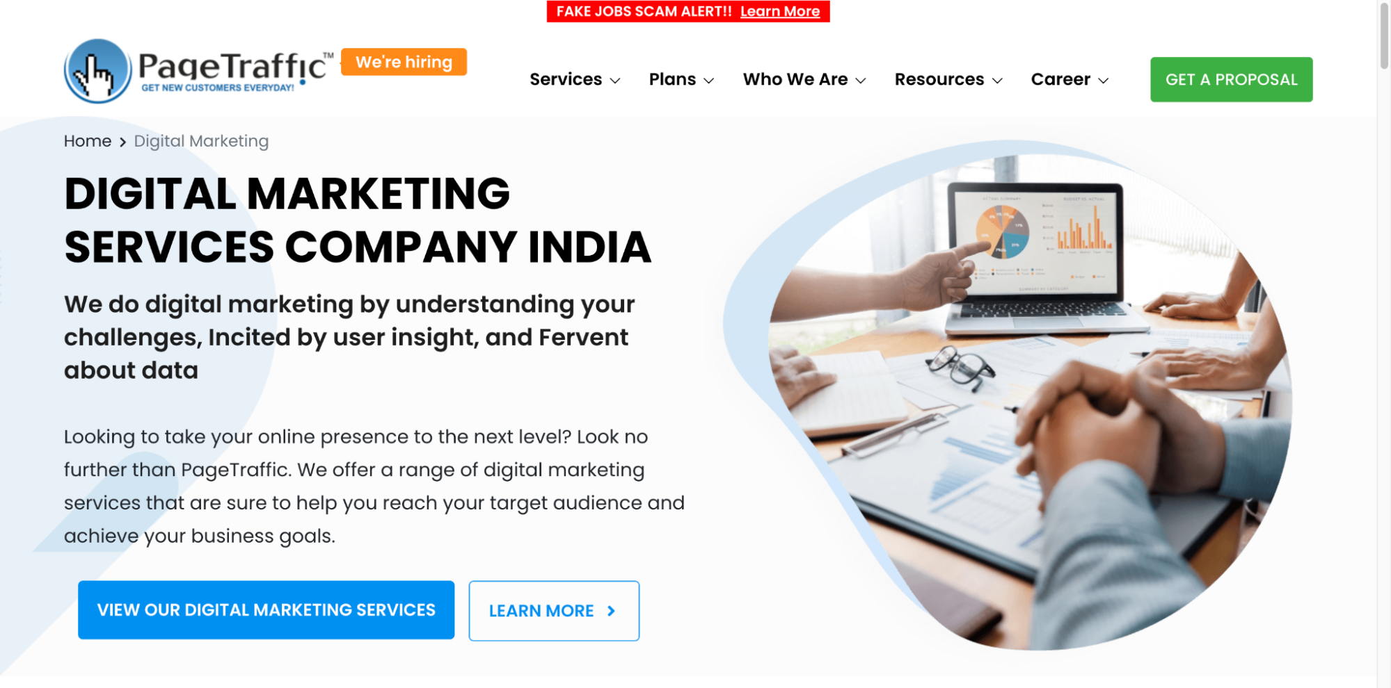PageTraffic is a leading SEO and digital marketing company in Delhi.