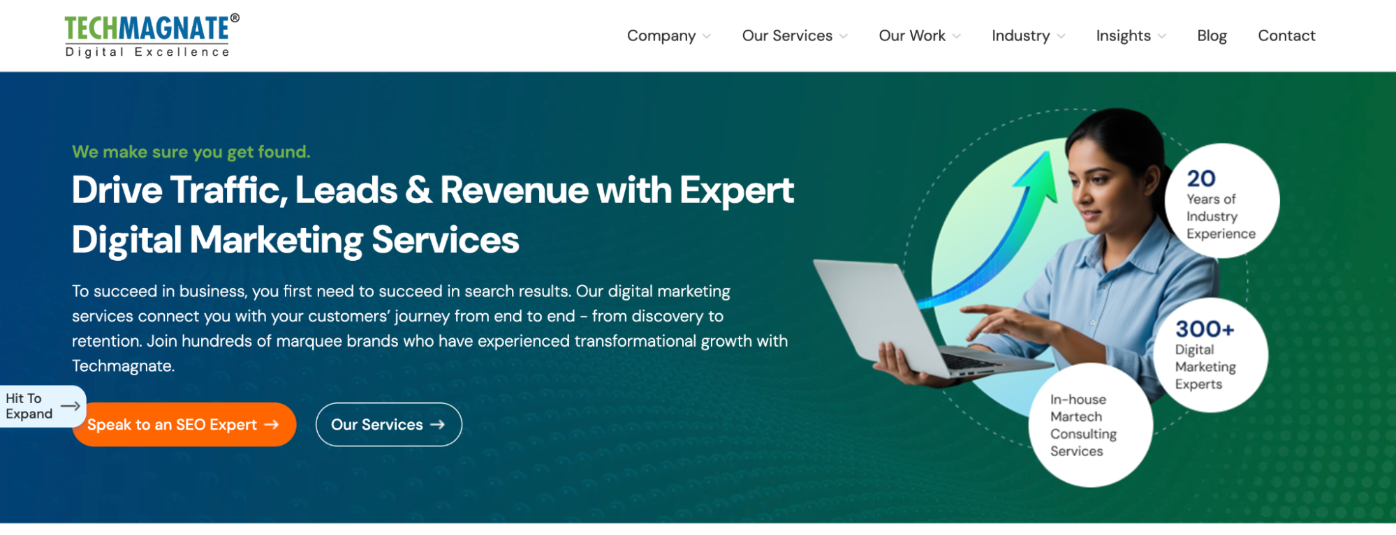 Techmagnate is a leading digital marketing company in Delhi.