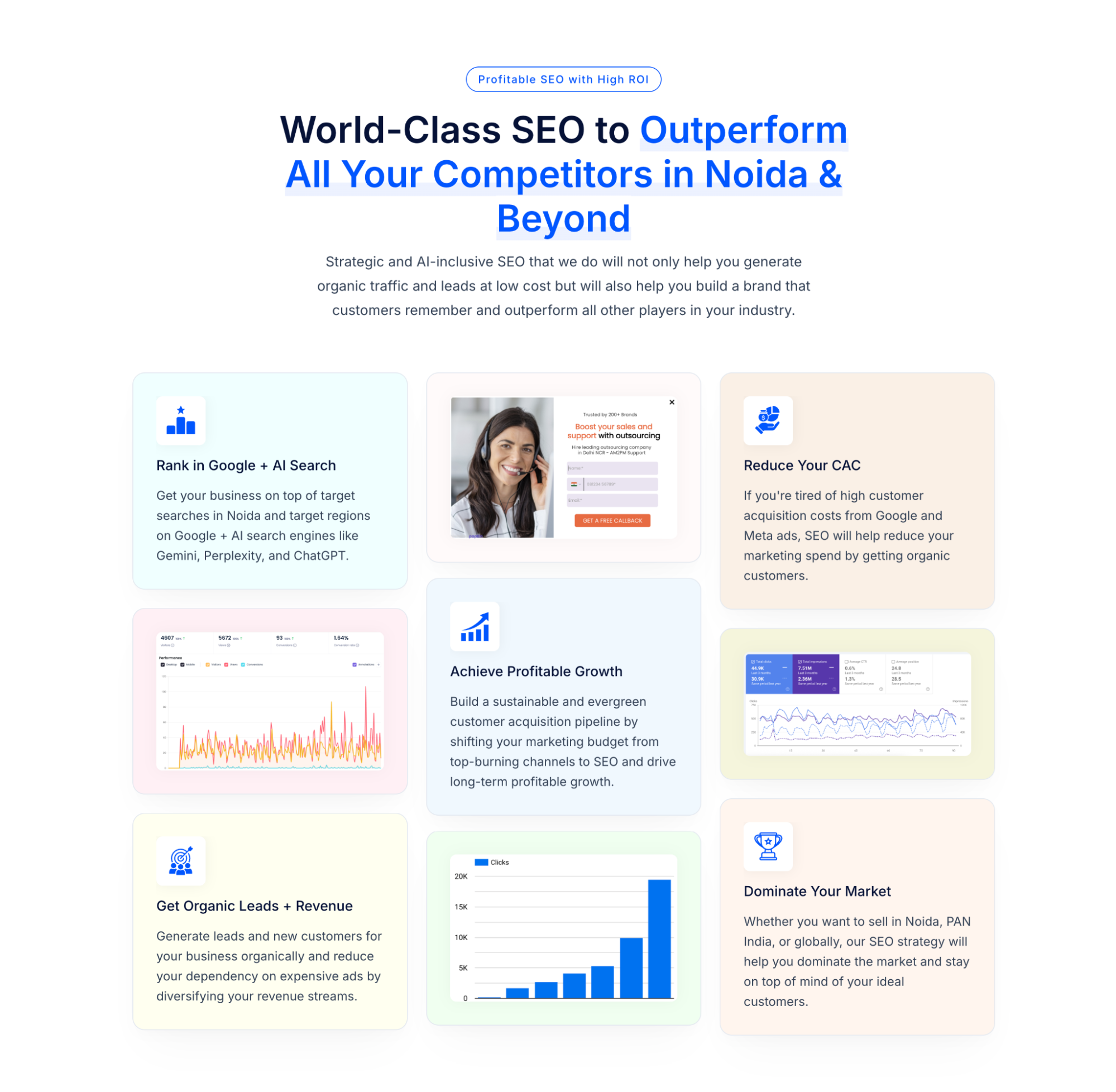 ZeroAdo is one of the best SEO agencies in Noida that can help startups, and SMBs turn organic search into predictable revenue.