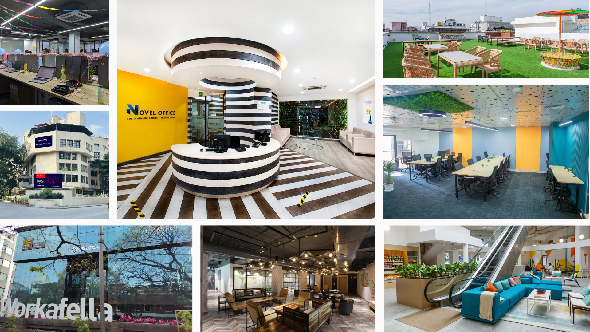 Eleven best coworking spaces in Bangalore for startups, freelancers, and teams with flexible desk and cabin options.