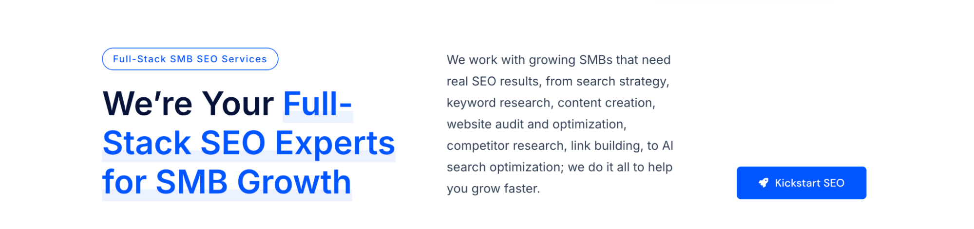 Small business SEO services offered by ZeroAdo.