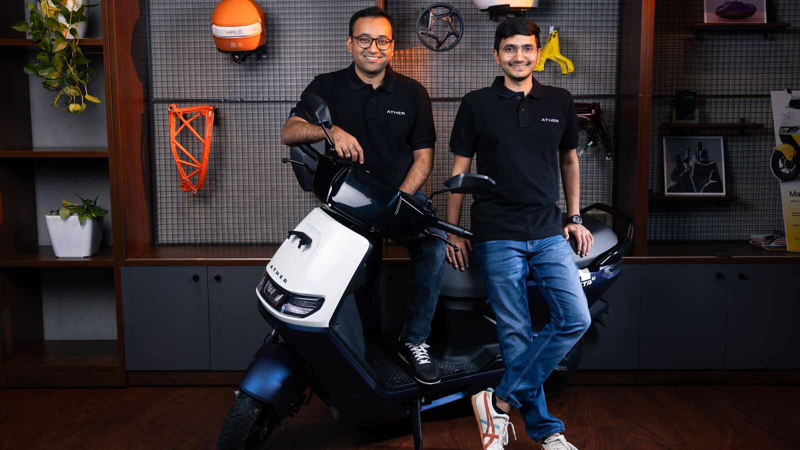 Tarun Mehta and Swapnil Jain, leading entrepreneurs in Bangalore and founders of Ather Energy.