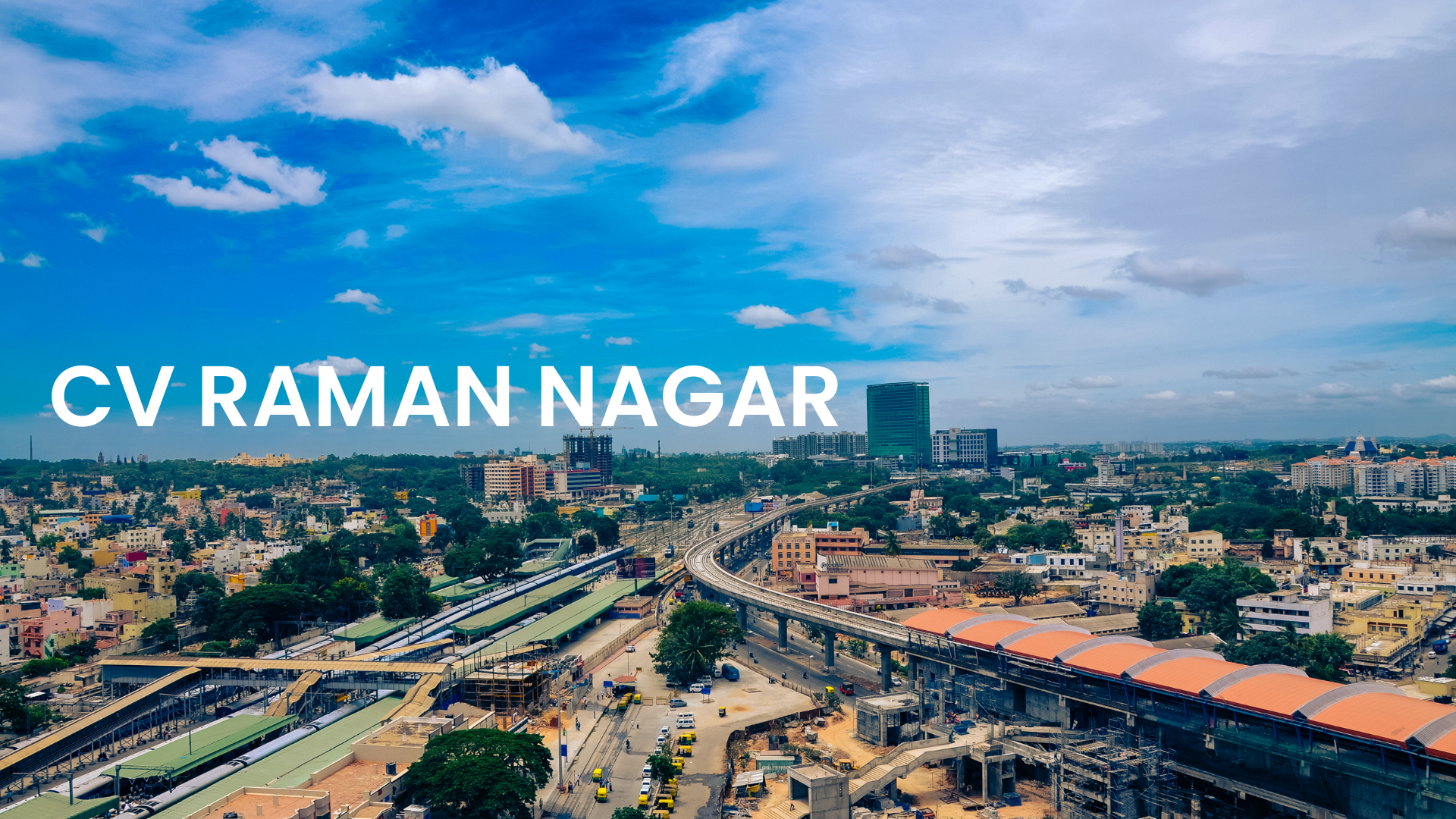 CV Raman Nagar area in Bangalore known for IT parks and tech offices.