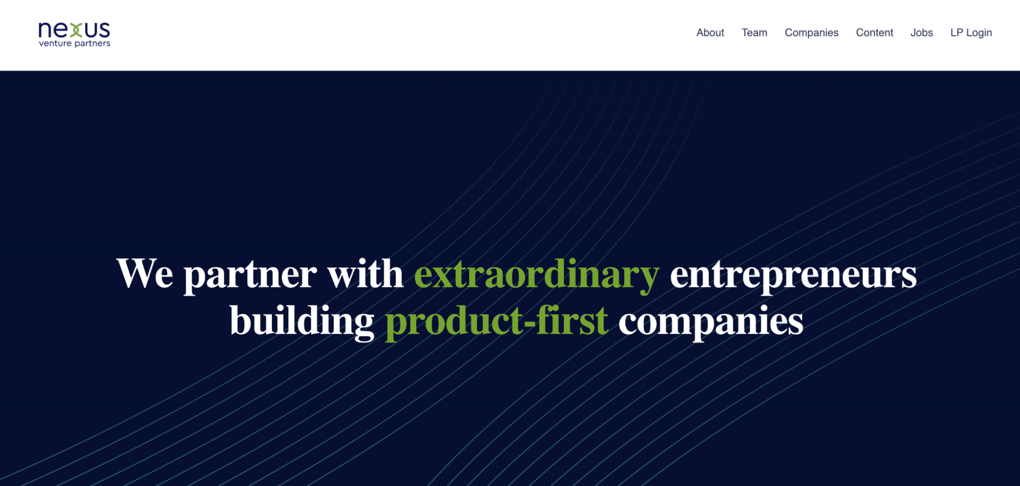 Nexus Venture Partners is a venture capital firm in Bangalore that invests in early-stage startups.