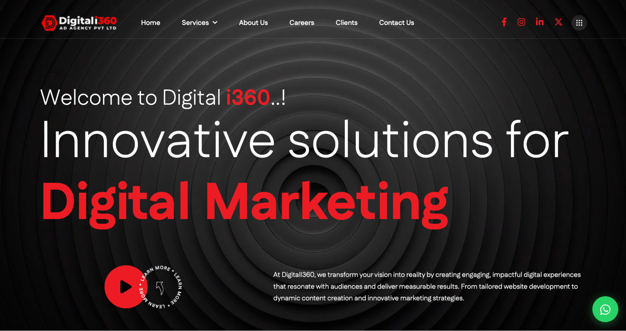 Digital marketing agency in Hyderabad offering SEO ads and branding services.