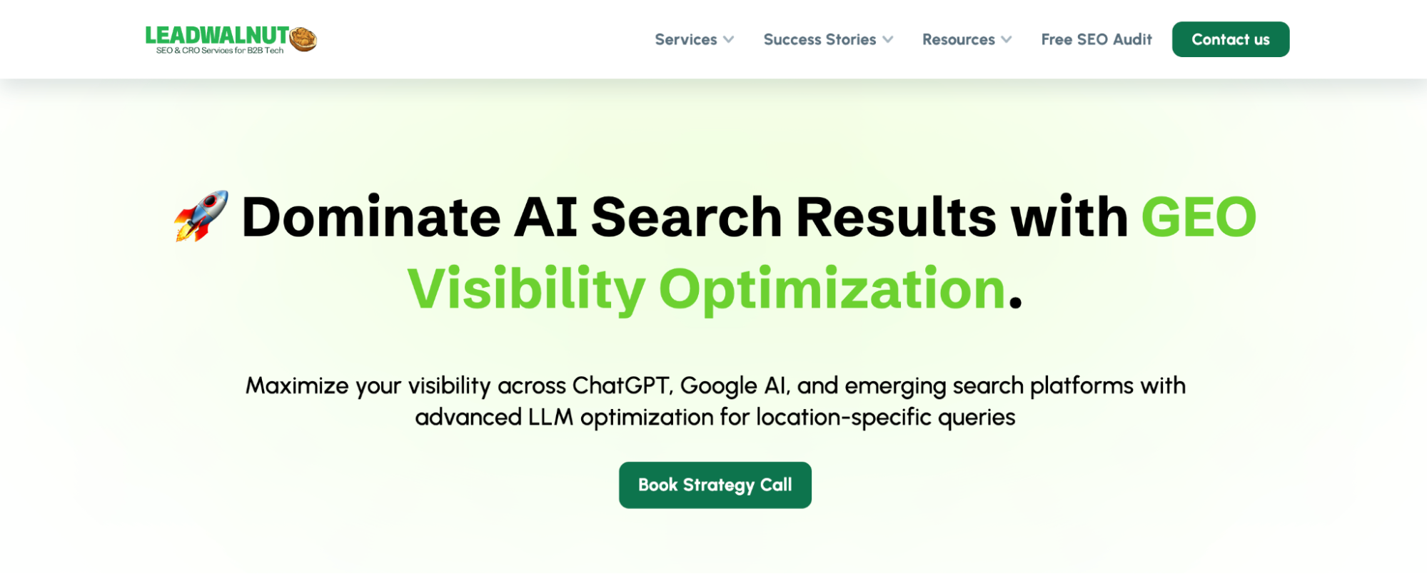 LeadWalnut among generative SEO agencies in Bangalore.