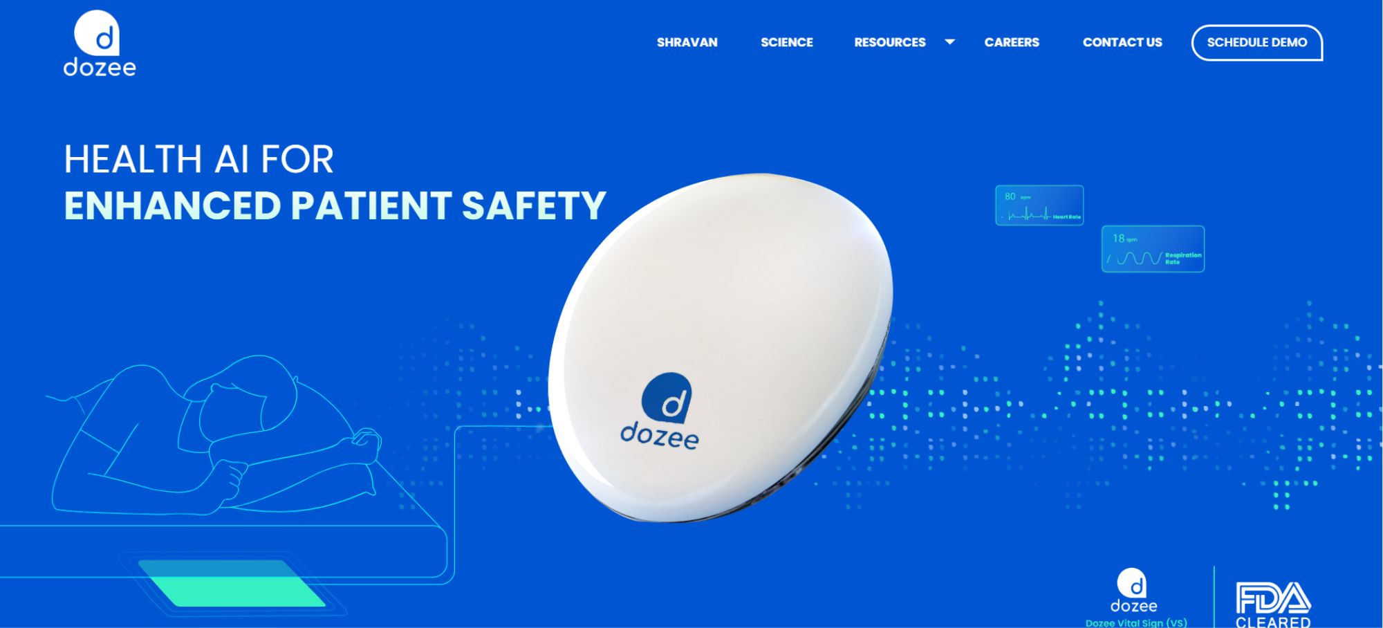 Dozee is one of the top startups in Hyderabad.
