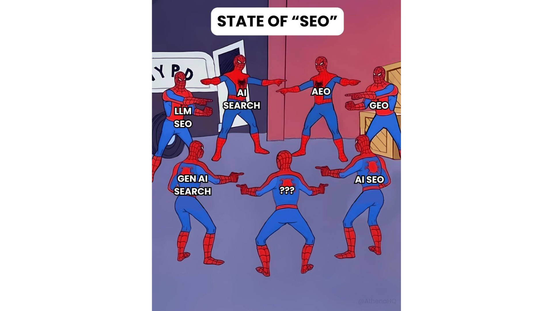 LLM SEO, GEO, AEO, and AI search optimization.