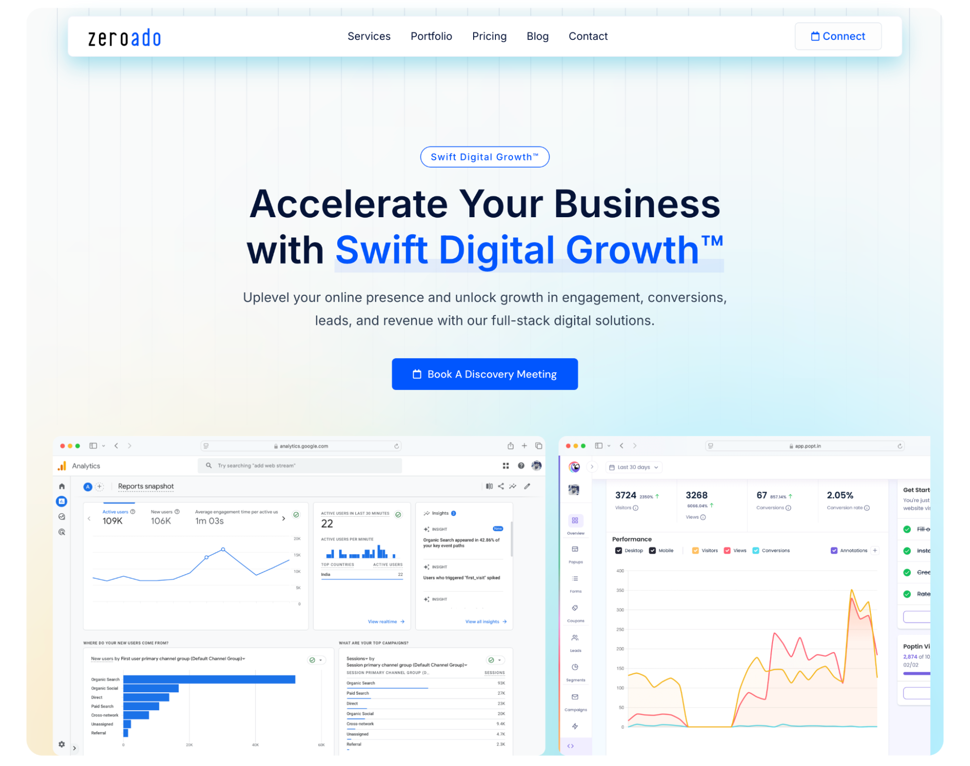 ZeroAdo provides B2B lead generation and digital growth services for businesses in Mumbai.