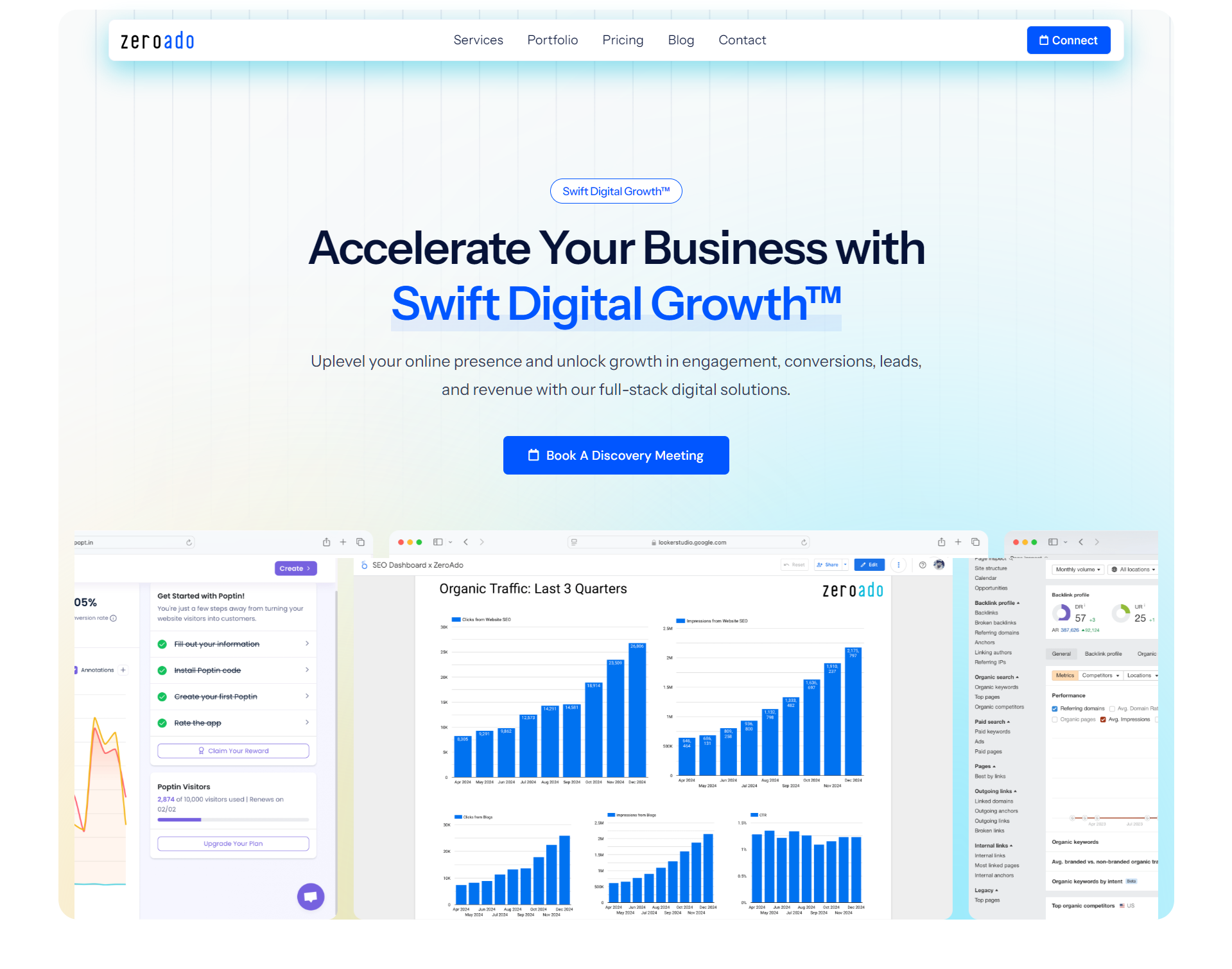 ZeroAdo is a Claude AI SEO agency in India helping brands improve visibility in AI-driven search results.