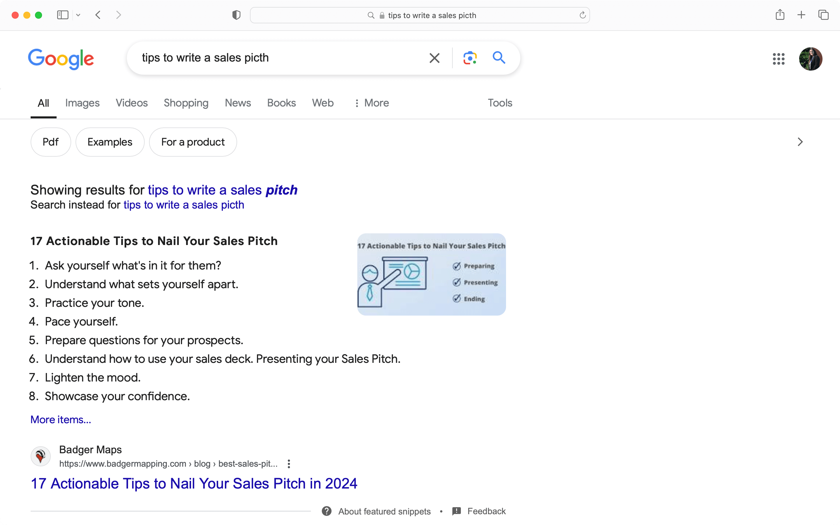 Educational blog post example as an SEO type of content.