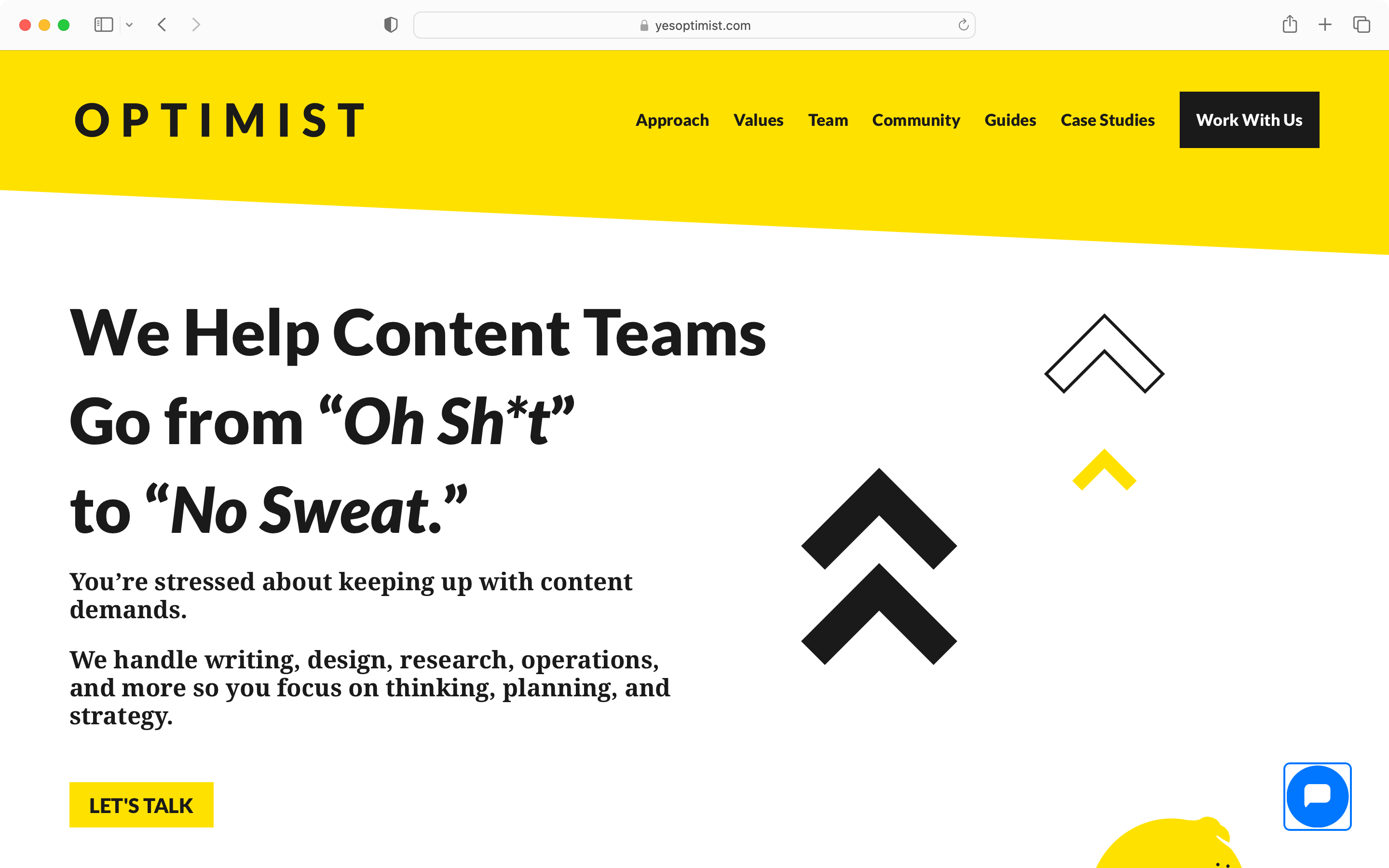 Optimist is one of the top SaaS content agencies.