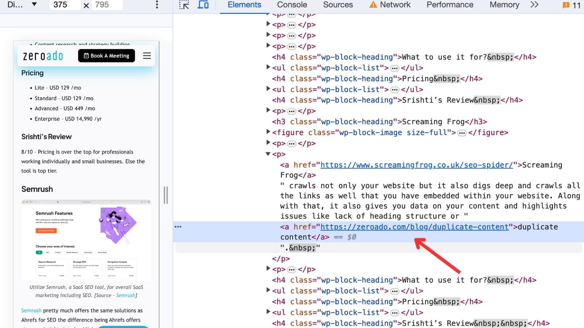 Do follow link example.