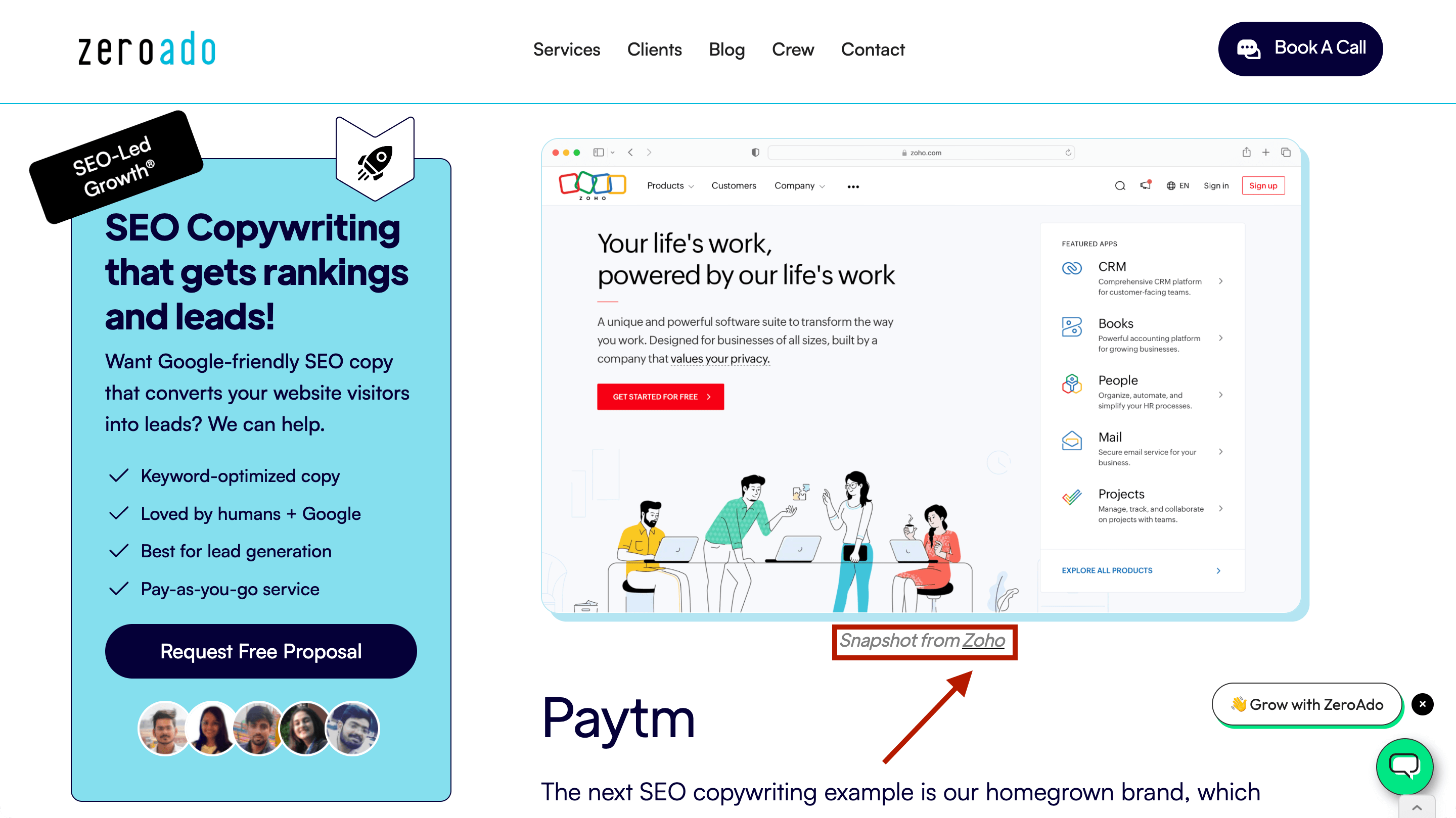 Example of an image getting backlink as it has been referenced to.