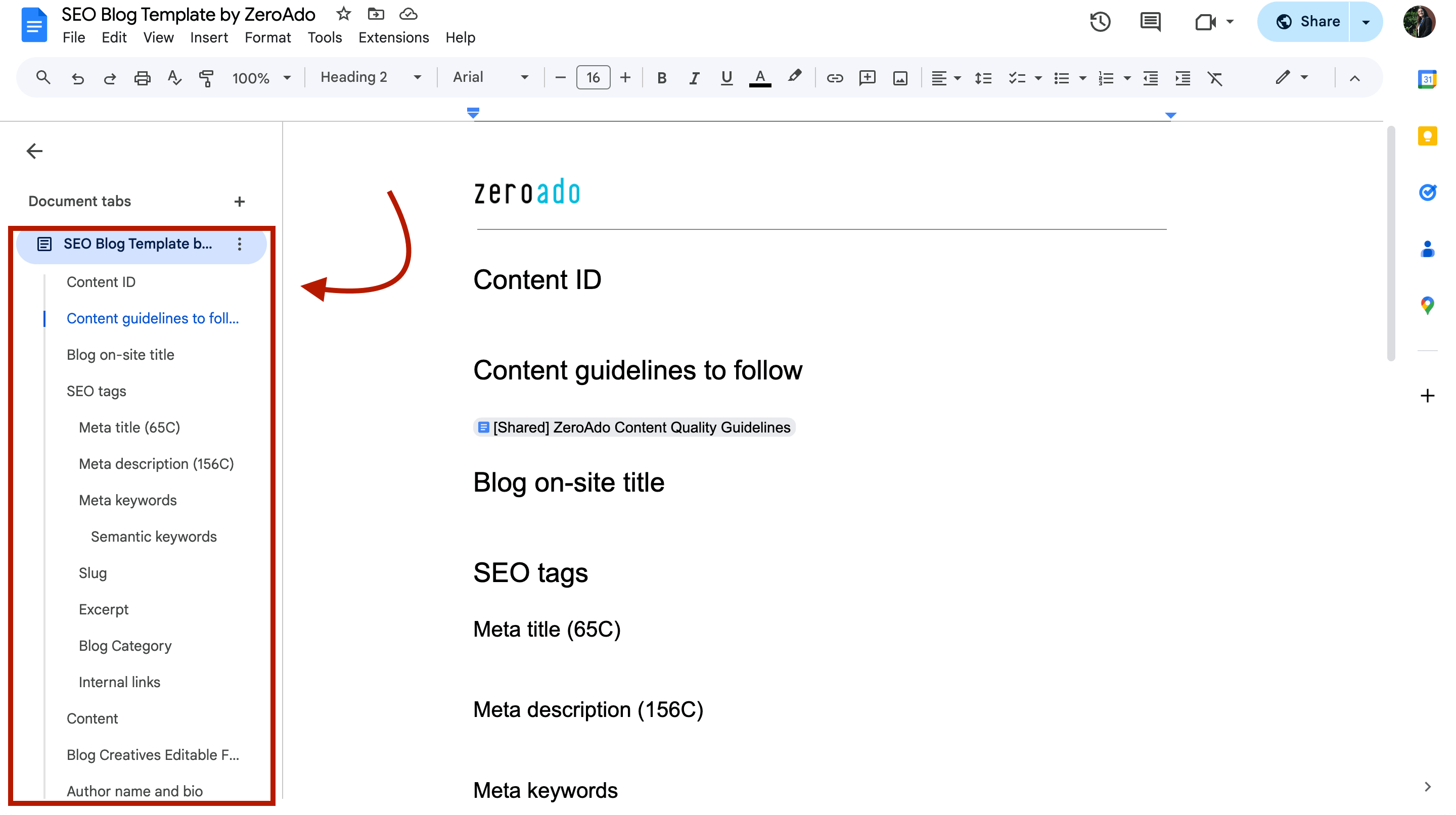Linkable asset from ZeroAdo to get backlinks.