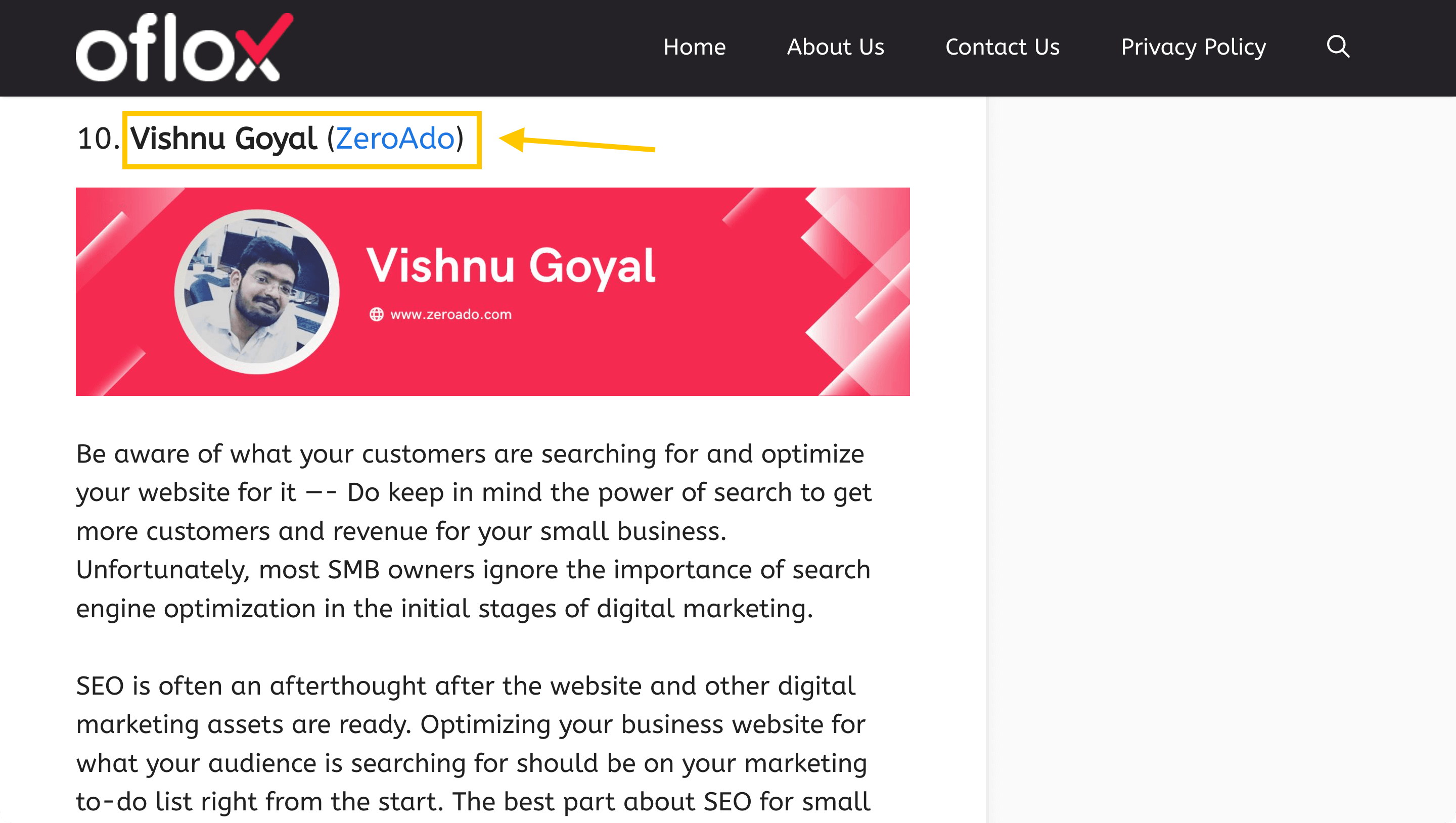 Round up article contribution by ZeroAdo Crew member for high authority backlinks in return. 