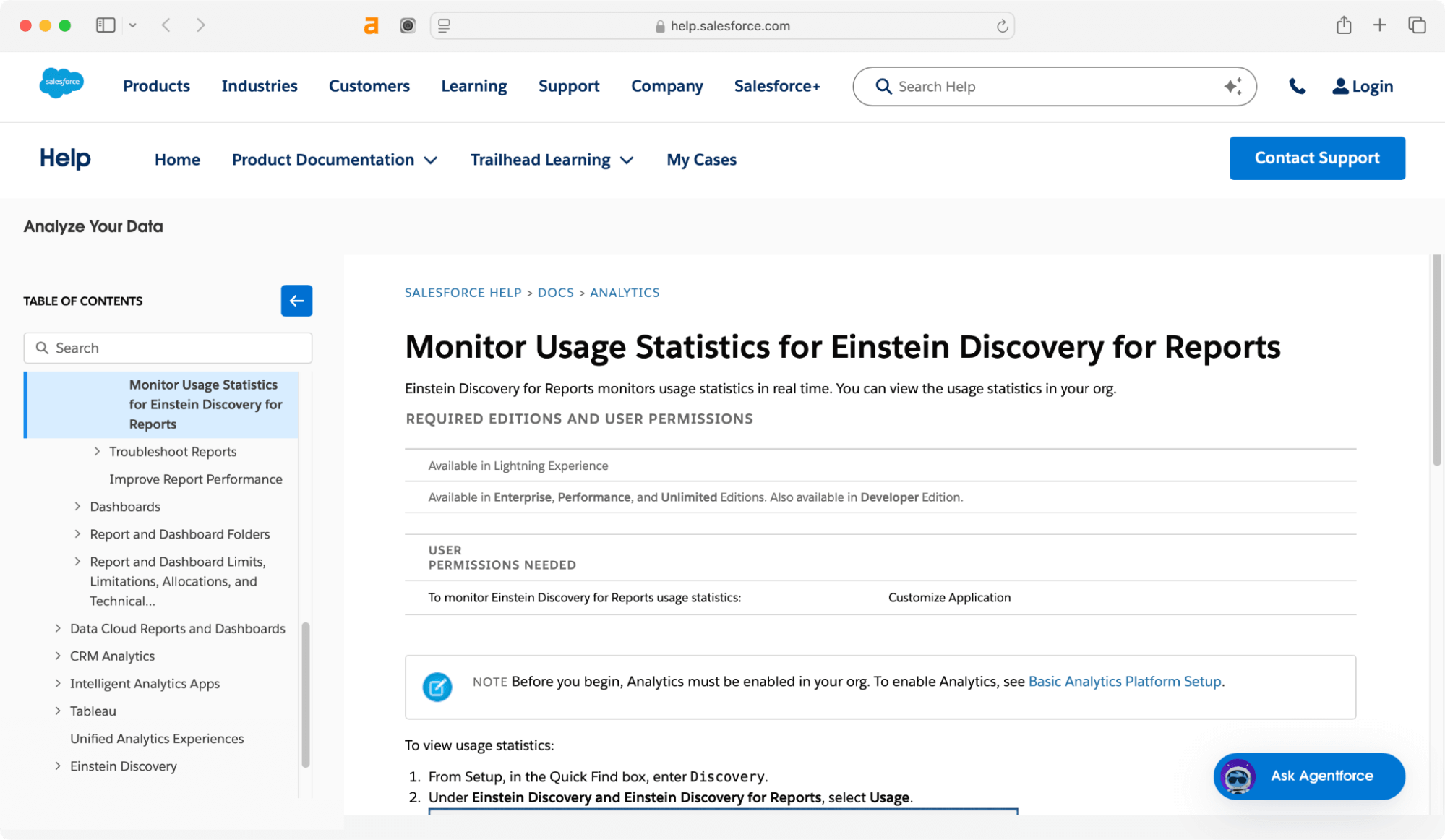 Salesforce - marketing funnels.
