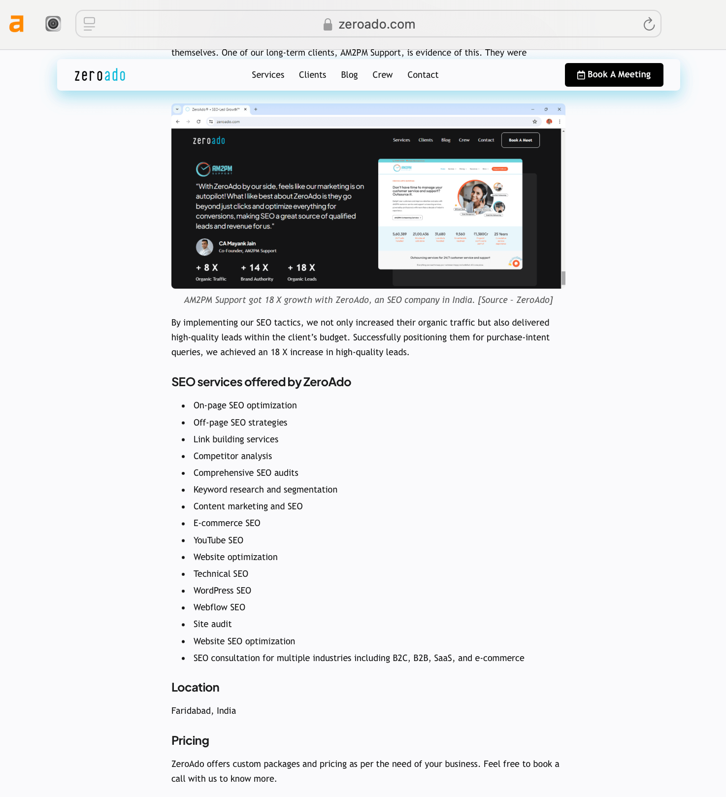 ZeroAdo helpful content blog.