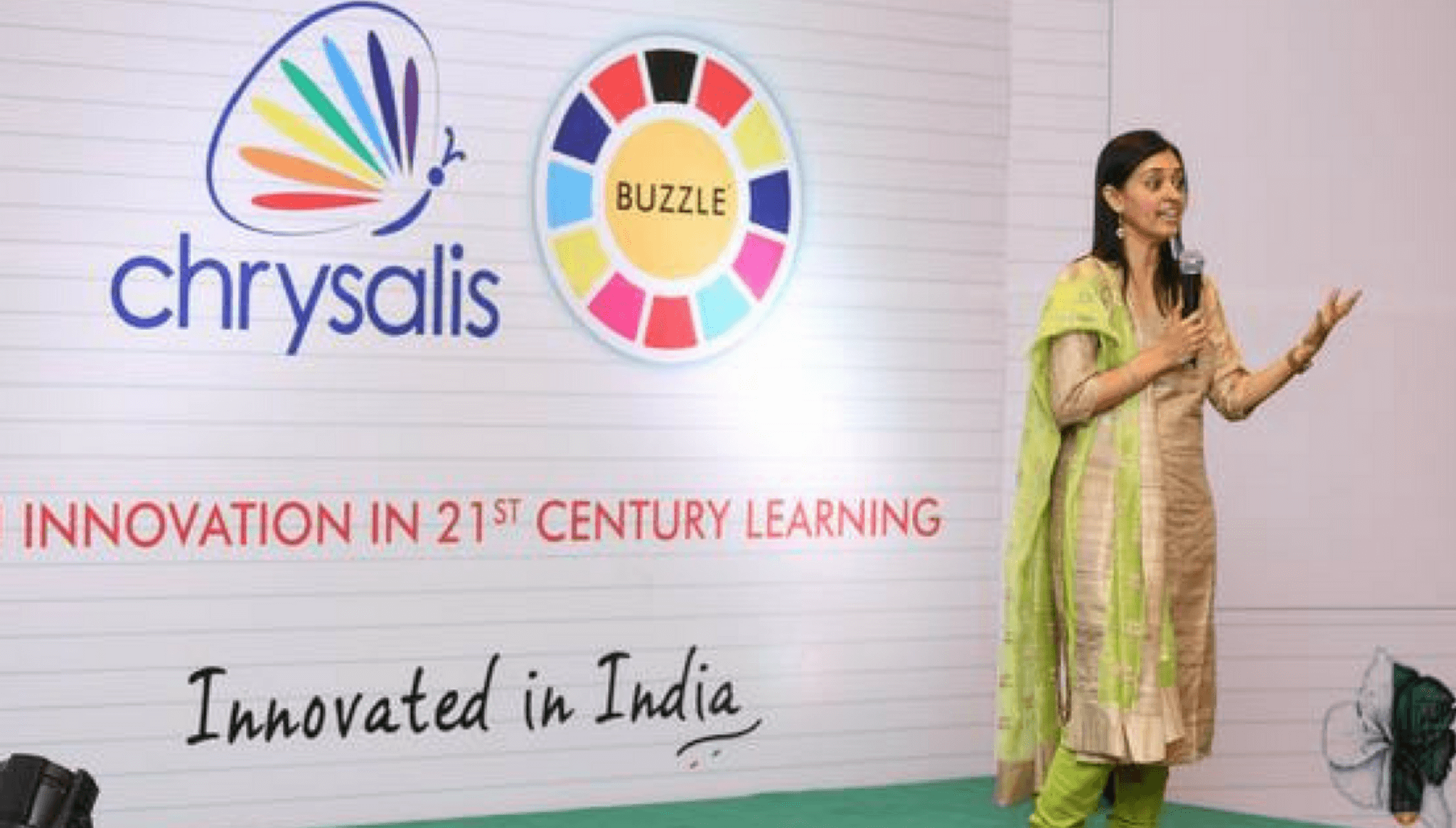 Chitra Ravi, founder and CEO of Chrysalis in India.