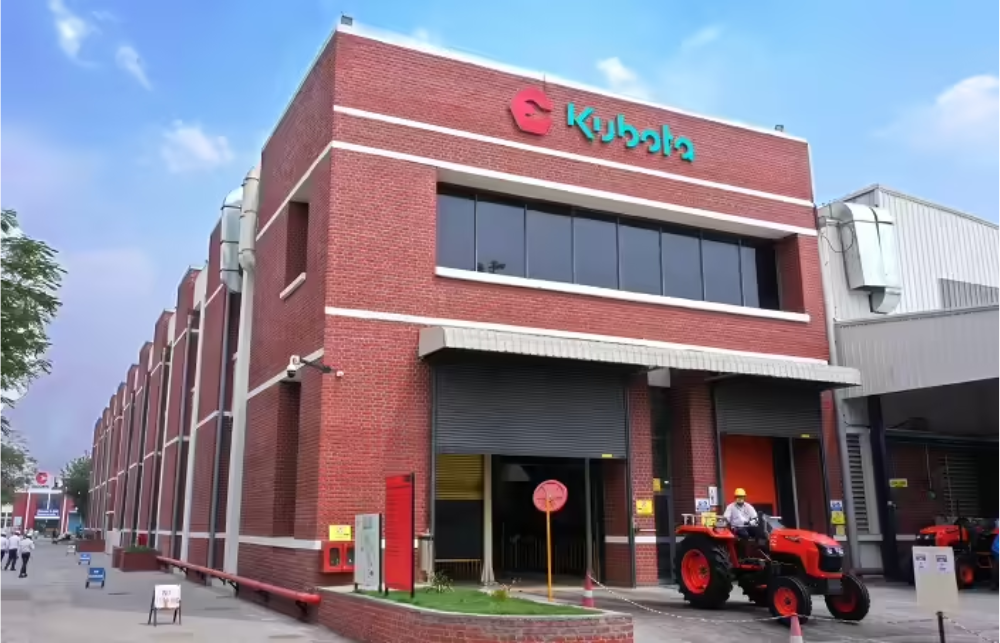 Escort Kubota manufacturing unit in Faridabad.